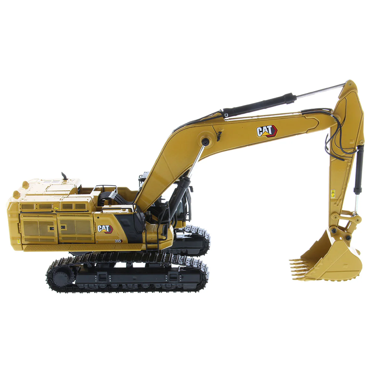1/50 CAT 395 Next Generation Hydraulic Excavator (General Purpose Version) with Bucket, Hammer & Shear by Diecast Masters - Image 8