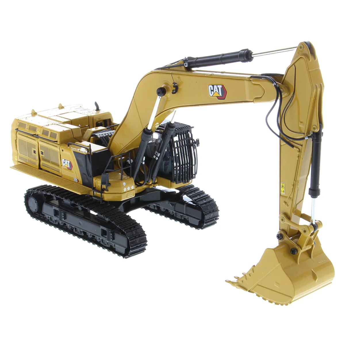 1/50 CAT 395 Next Generation Hydraulic Excavator (General Purpose Version) with Bucket, Hammer & Shear by Diecast Masters - Image 9