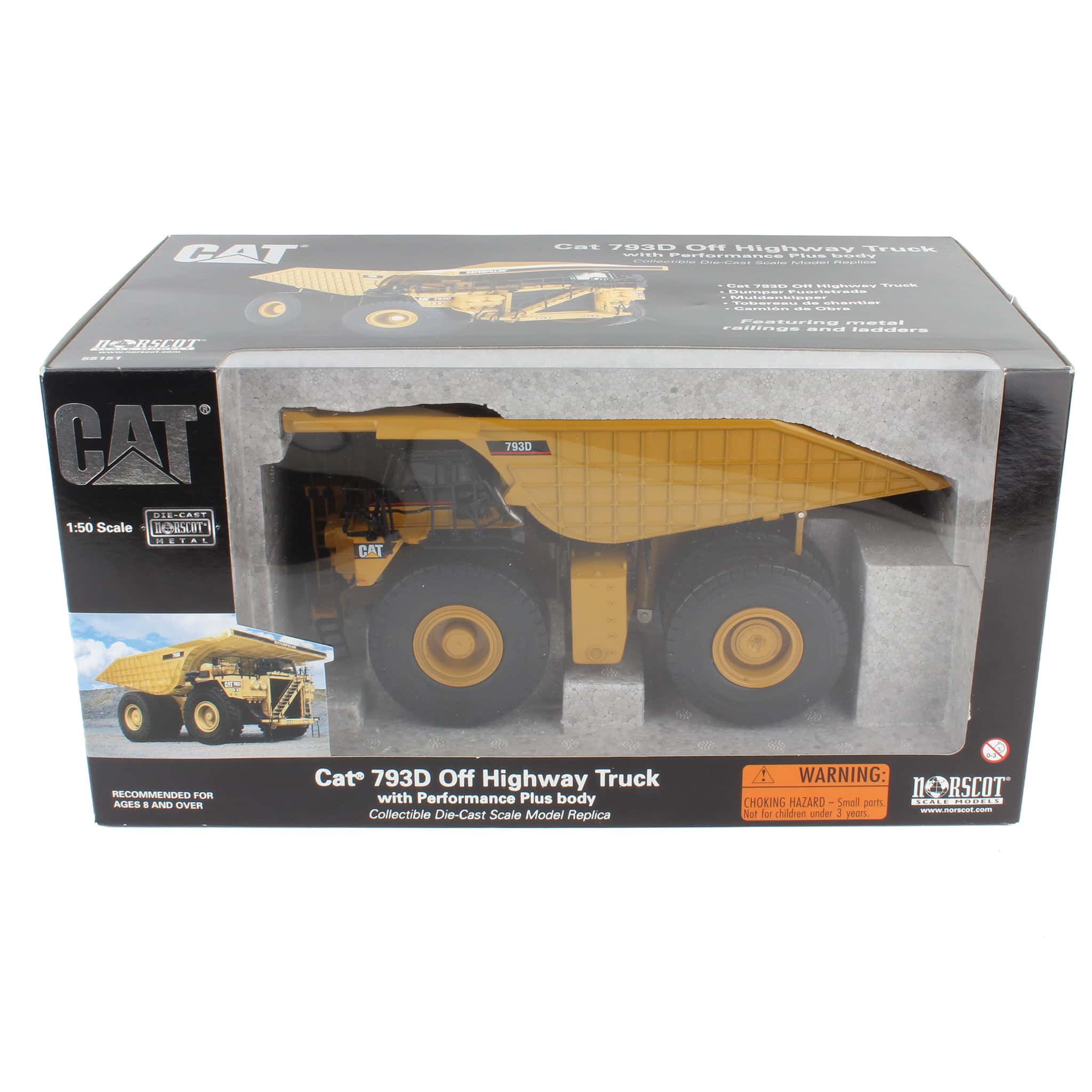 1/50 CAT 793D Off Highway Truck with Performance Plus Body by Norscot
