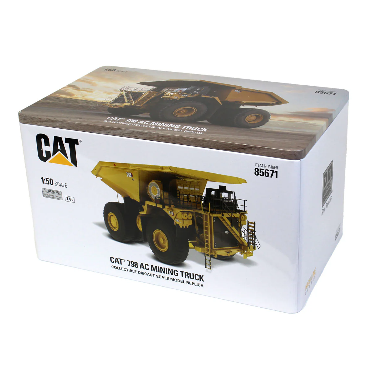 1/50 CAT 798 AC Mining Truck, Diecast Masters High Line Series - Image 8