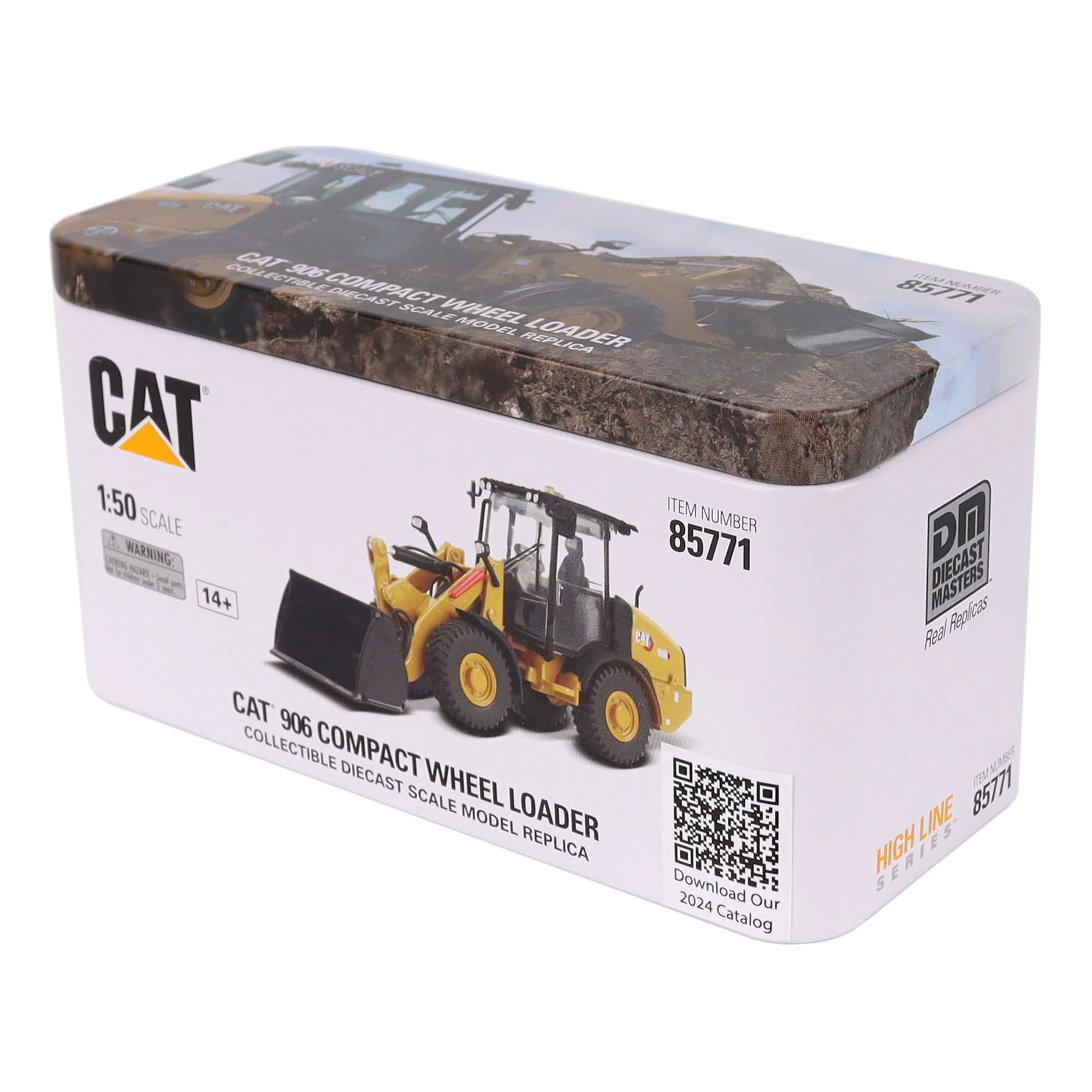 1/50 CAT 906 Compact Wheel Loader by Diecast Masters - Image 7