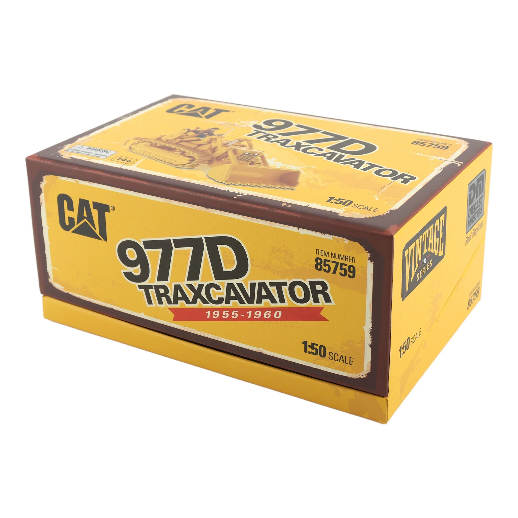 1/50 CAT 977D Traxcavator with Operator by Diecast Masters - Image 10