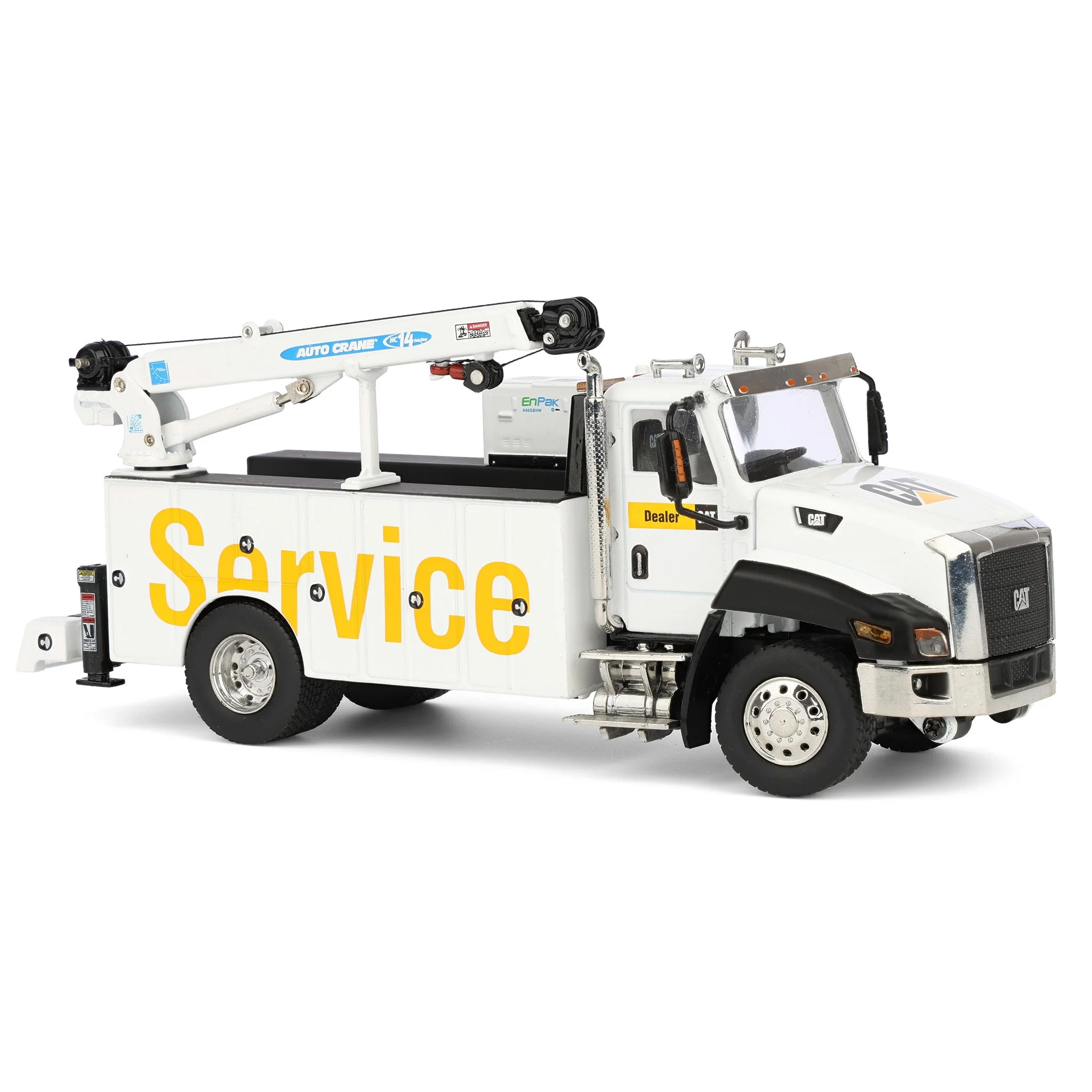 1/50 CAT CT660 Crane Truck with Titan 85 Body & Miller EnPack by Diecast Masters - Image 2