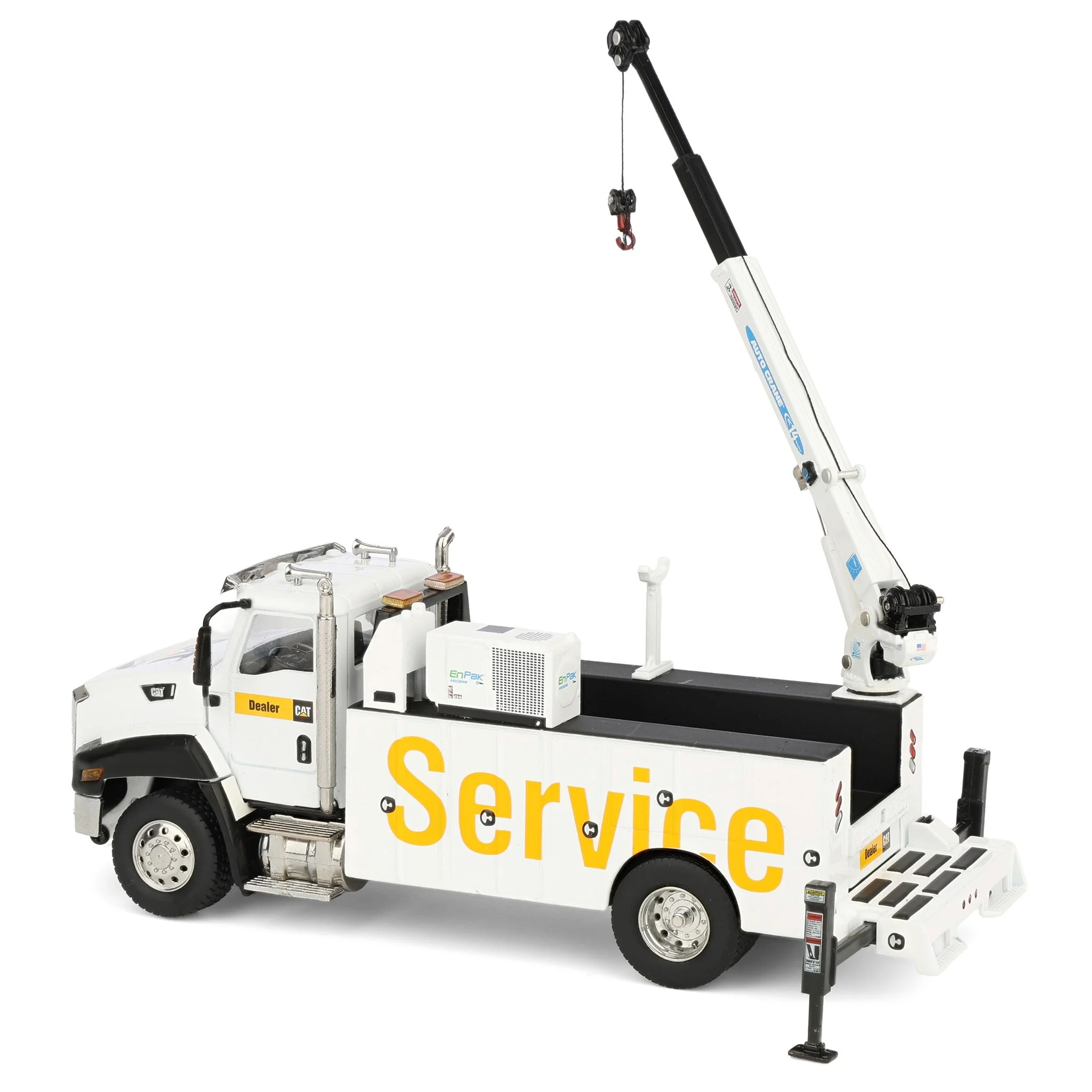 1/50 CAT CT660 Crane Truck with Titan 85 Body & Miller EnPack by Diecast Masters - Image 4