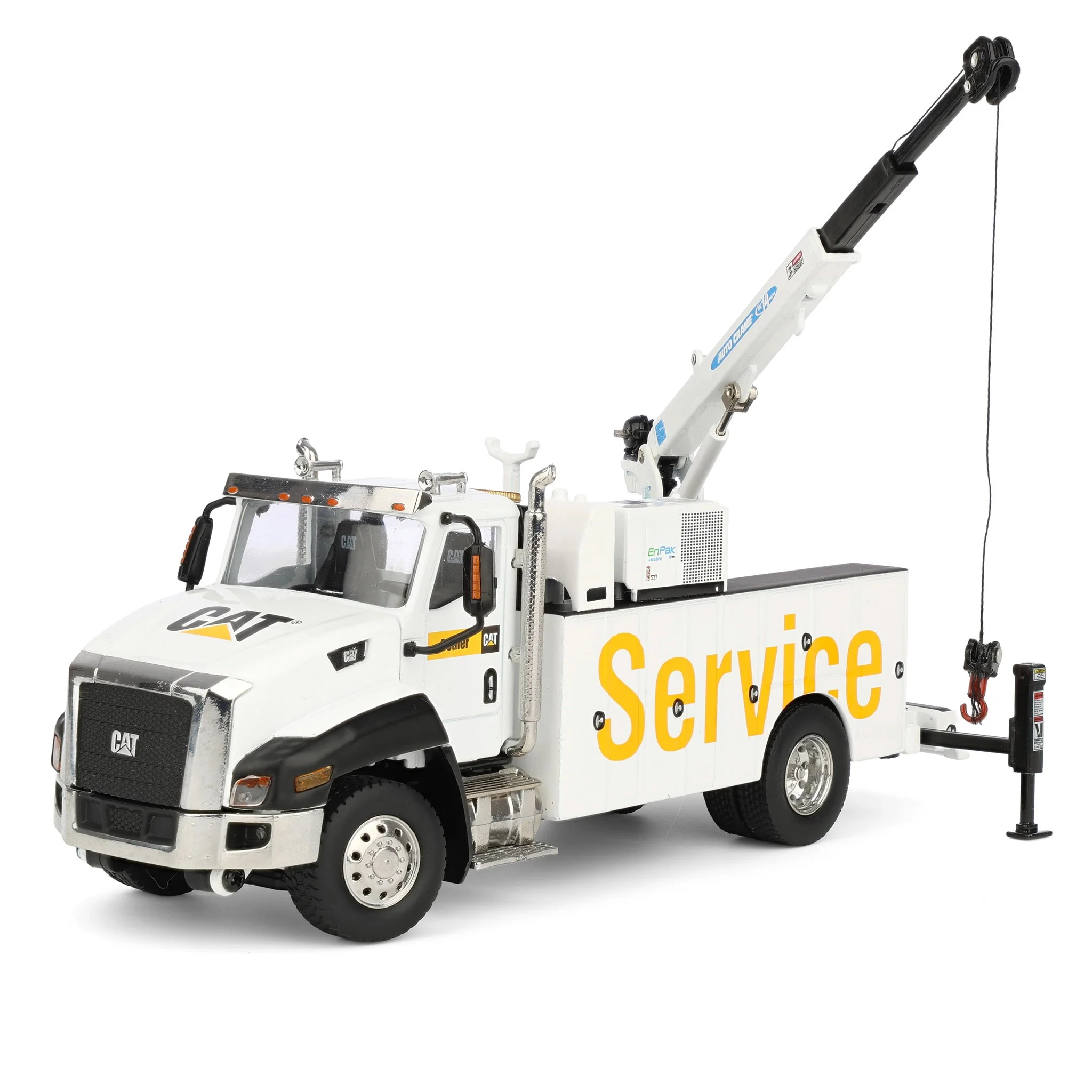1/50 CAT CT660 Crane Truck with Titan 85 Body & Miller EnPack by Diecast Masters - Image 5