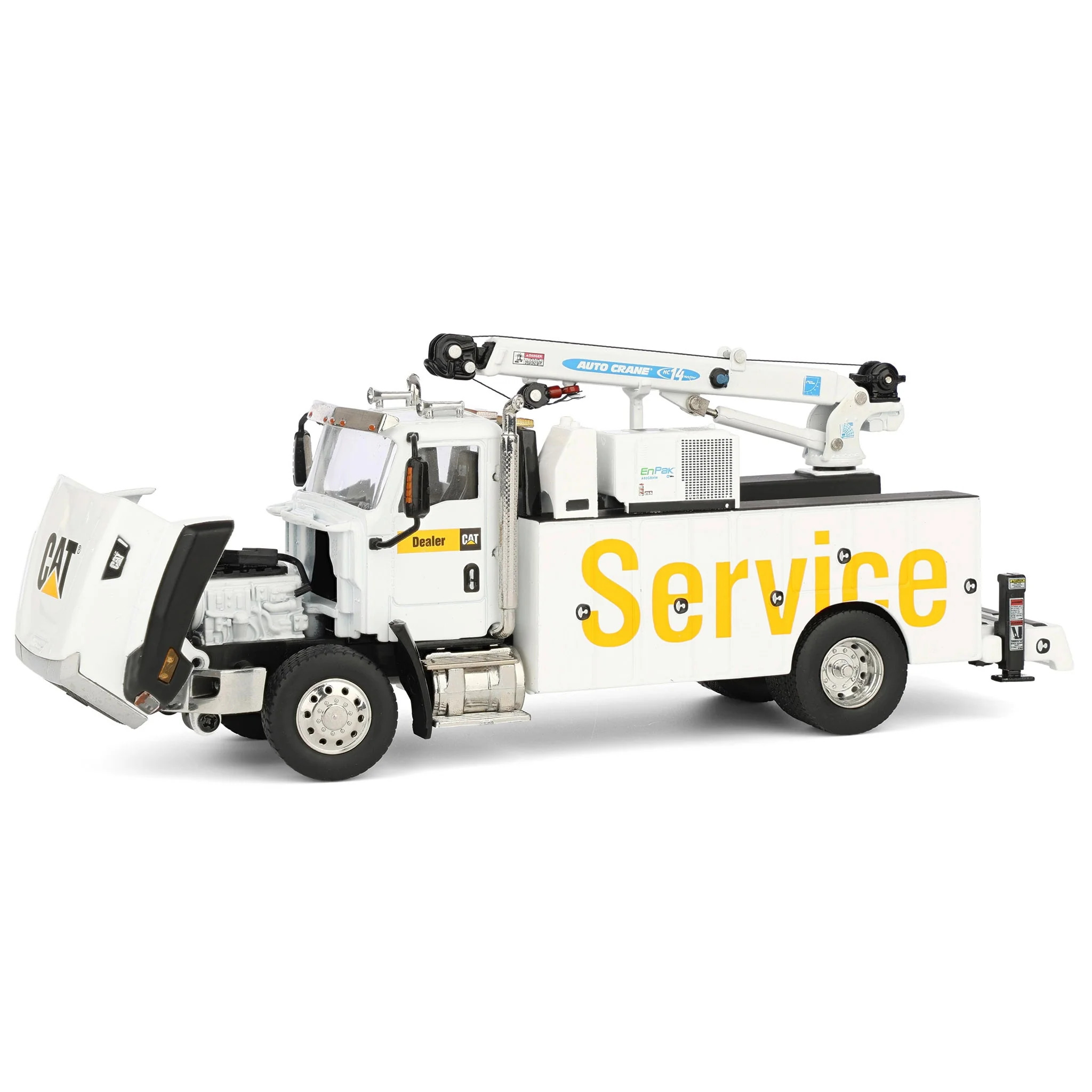 1/50 CAT CT660 Crane Truck with Titan 85 Body & Miller EnPack by Diecast Masters - Image 6