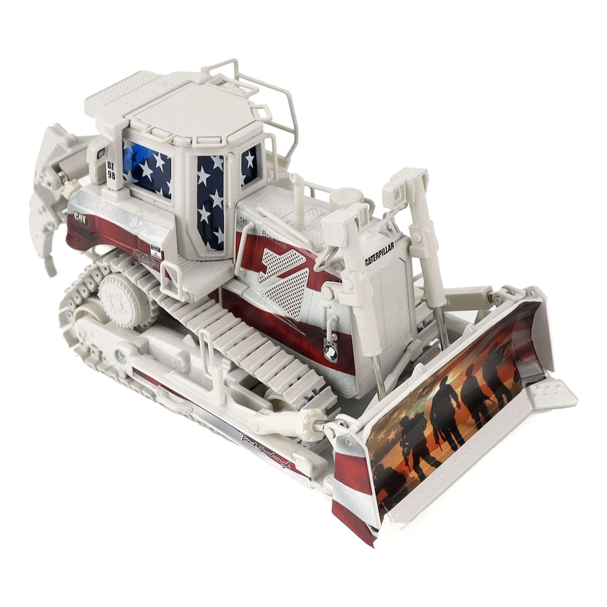 1/50 CAT D8T Dozer with Patriotic Decoration, Brent Scarbrough & Co. - Image 3
