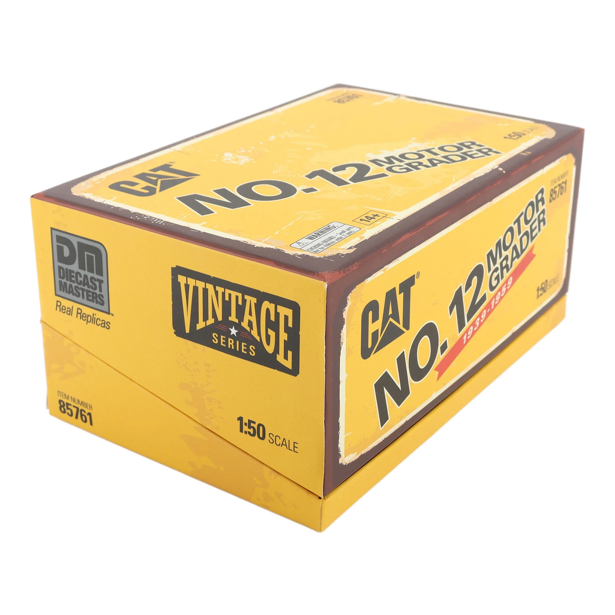 1/50 CAT No. 12 Motor Grader by Diecast Masters - Image 10