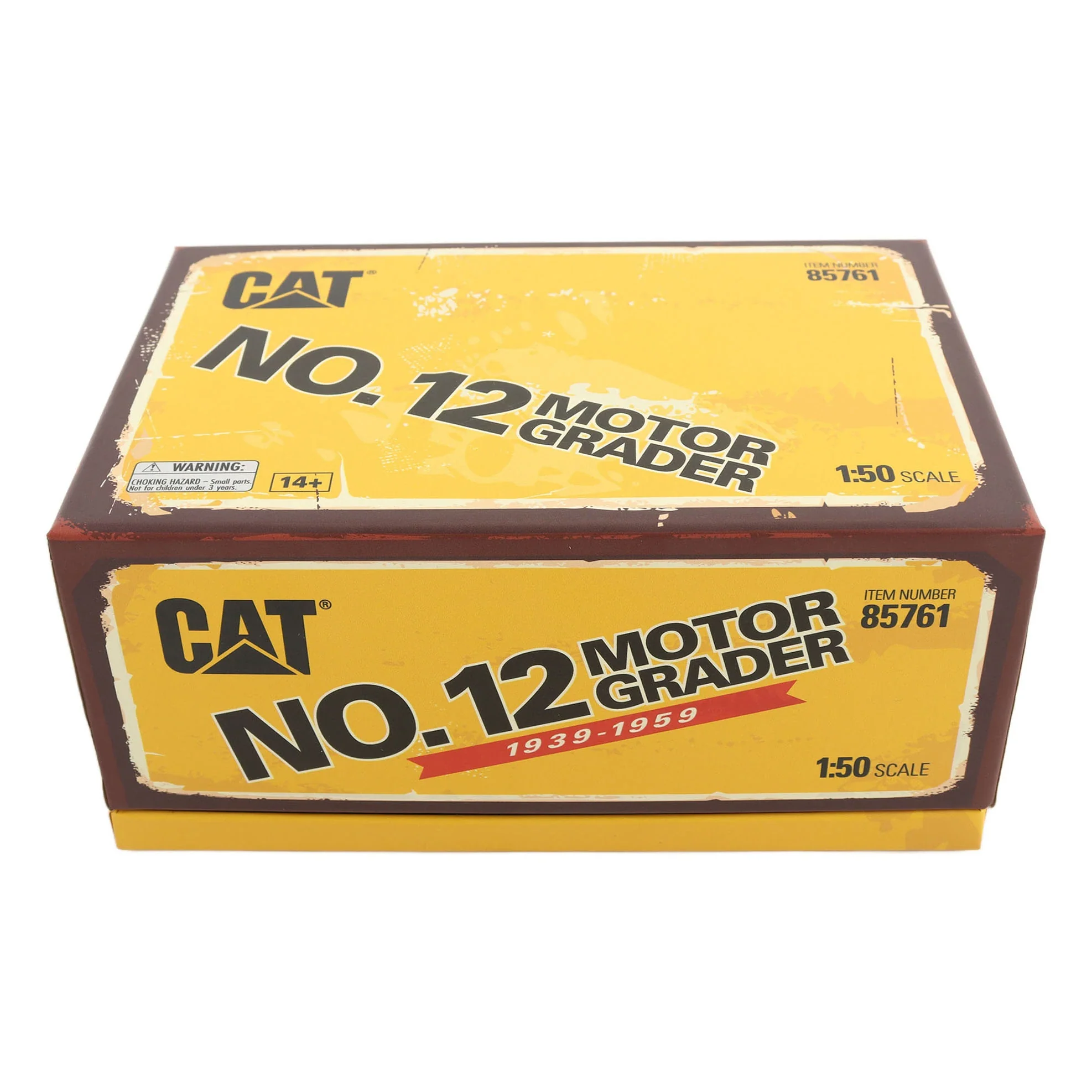1/50 CAT No. 12 Motor Grader by Diecast Masters - Image 2
