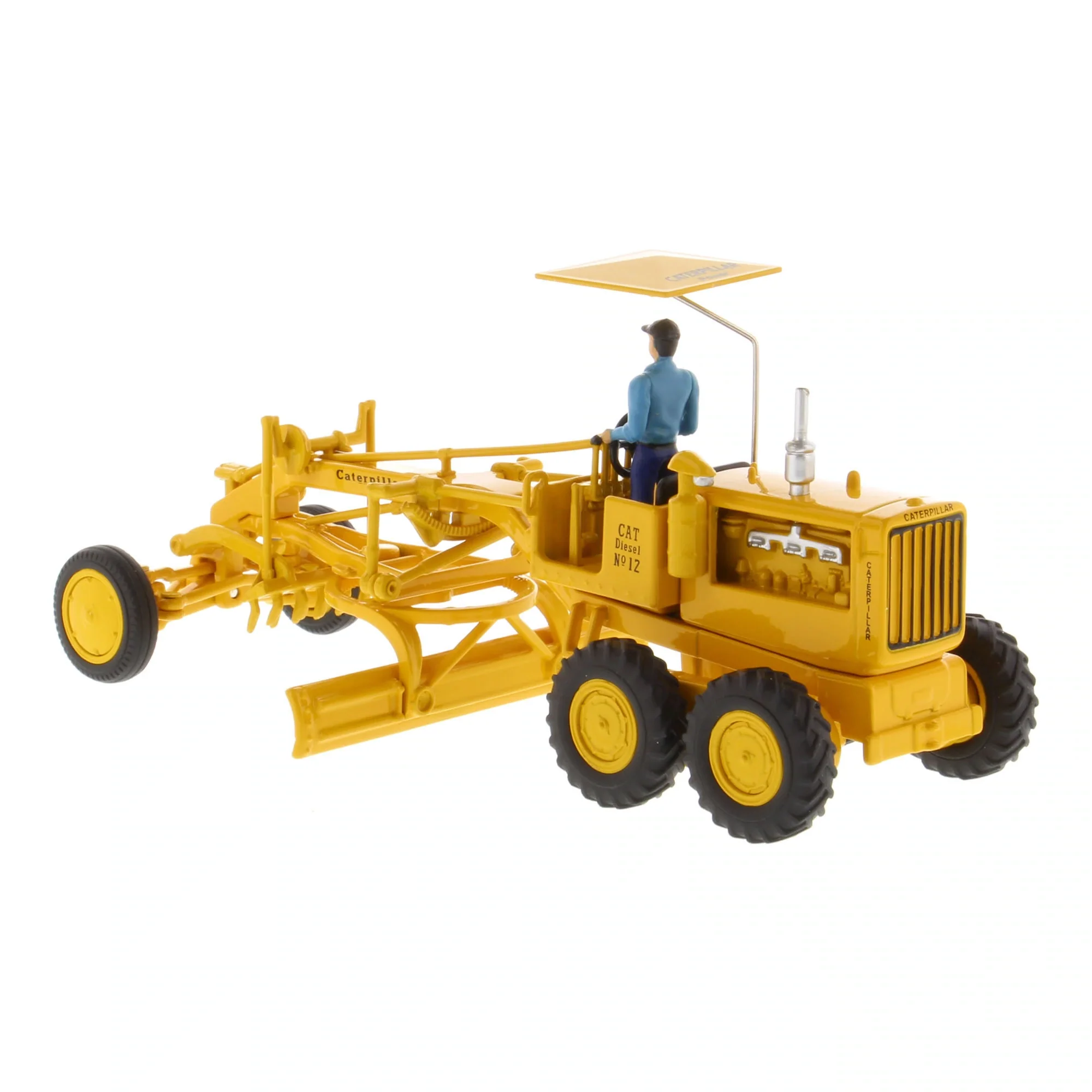 1/50 CAT No. 12 Motor Grader by Diecast Masters - Image 4