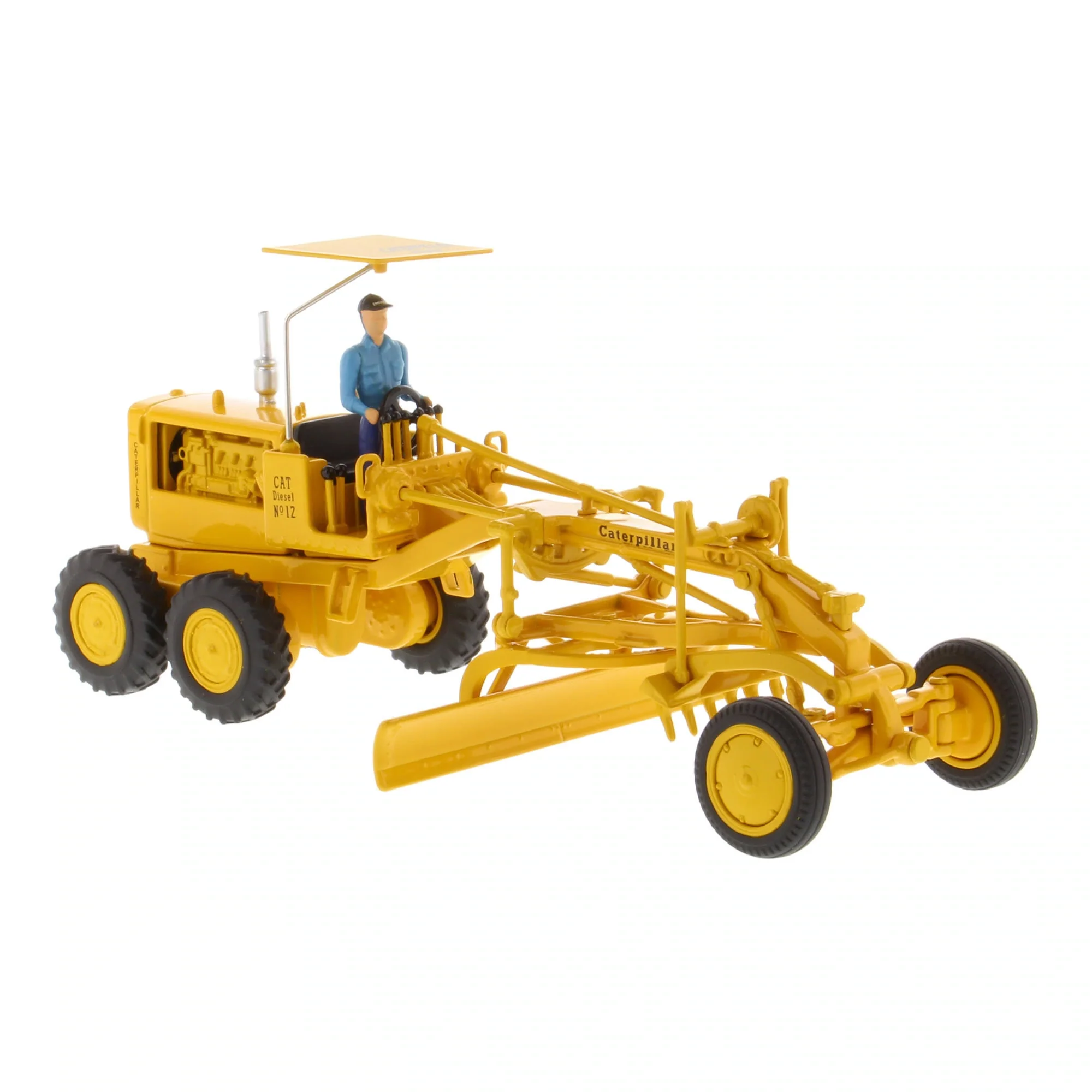 1/50 CAT No. 12 Motor Grader by Diecast Masters - Image 8