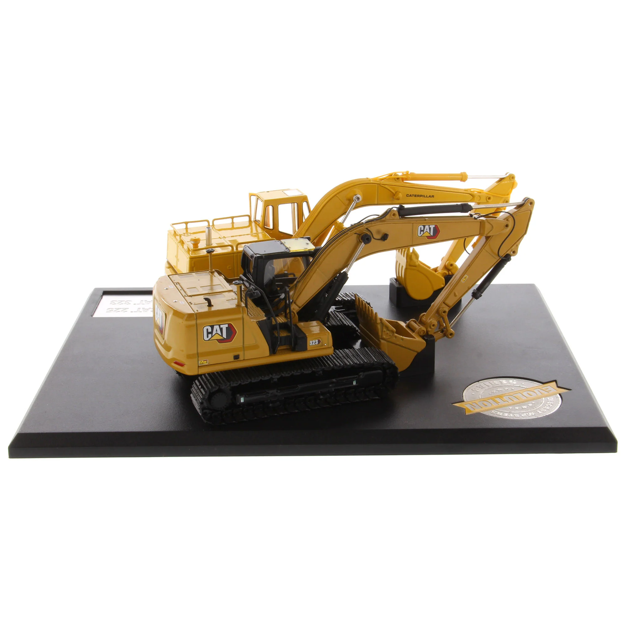 1/50 Caterpillar 225 & 323 Excavator Set, Diecast Masters Evolution Series - Image 5