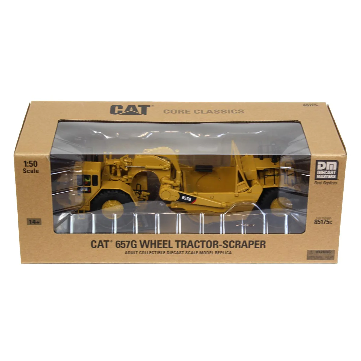 1/50 Caterpillar 657 G Wheel Tractor Scraper - Image 3