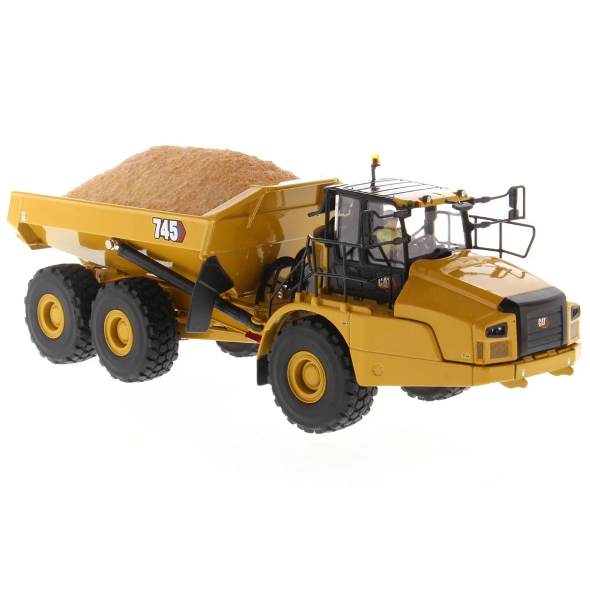 1/50 Caterpillar 745 Articulated Hauler Dump Truck, Diecast Masters High Line Series - Image 5