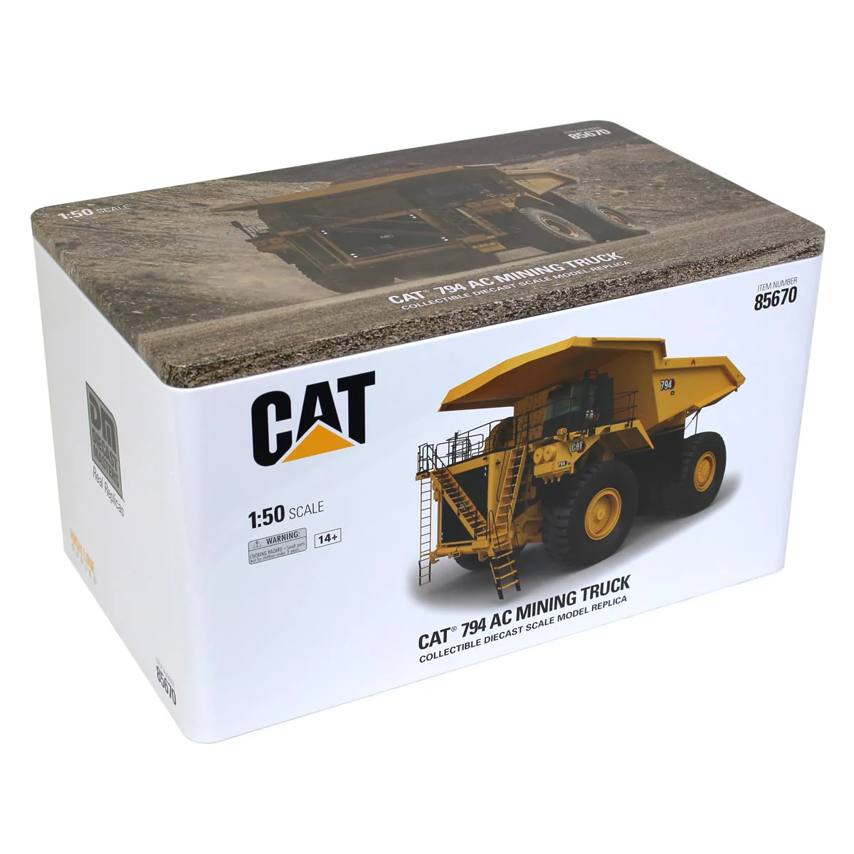 1/50 Caterpillar 794 AC Mining Truck, High Line Series by Diecast Masters - Image 6