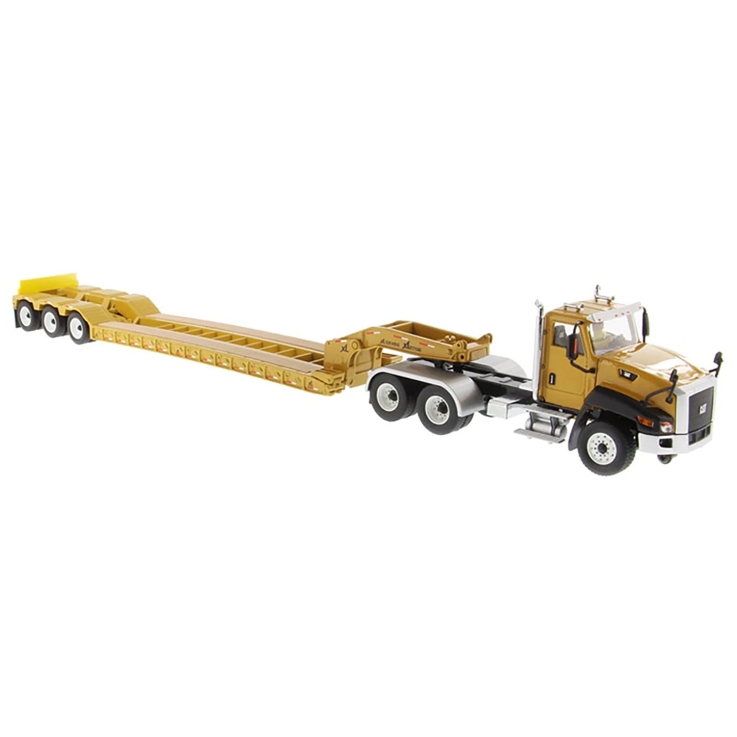 1/50 Caterpillar CT660 Highway Truck with Lowboy Trailer - Image 2