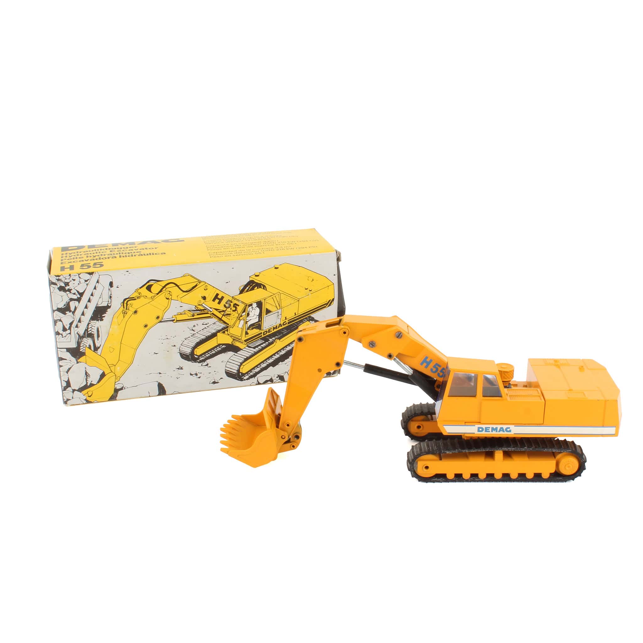 1/50 Demag H55 Hydraulic Excavator, Made in West Germany by NZG
