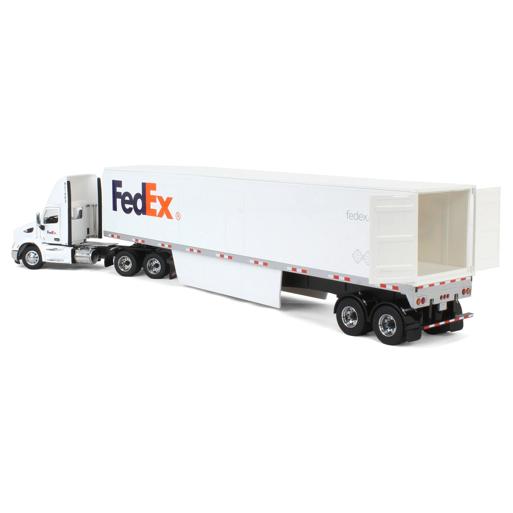 1/50 FedEx Peterbilt 579 Semi Truck with 53' Dry Cargo Trailer - Image 4