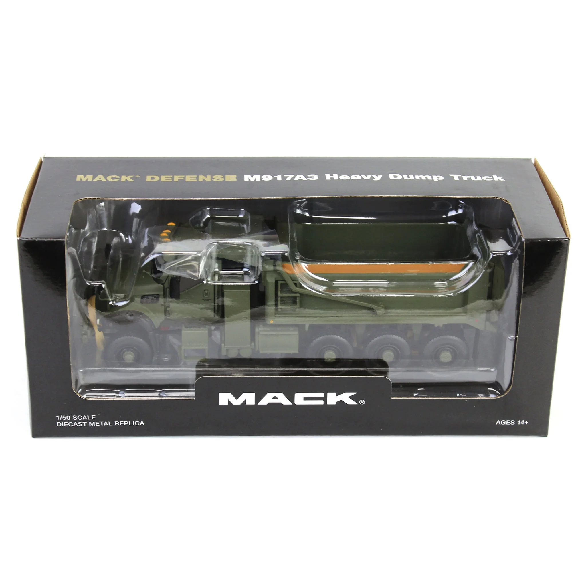 1/50 Green Mack Defense M917A3 Heavy Dump Truck - Image 9