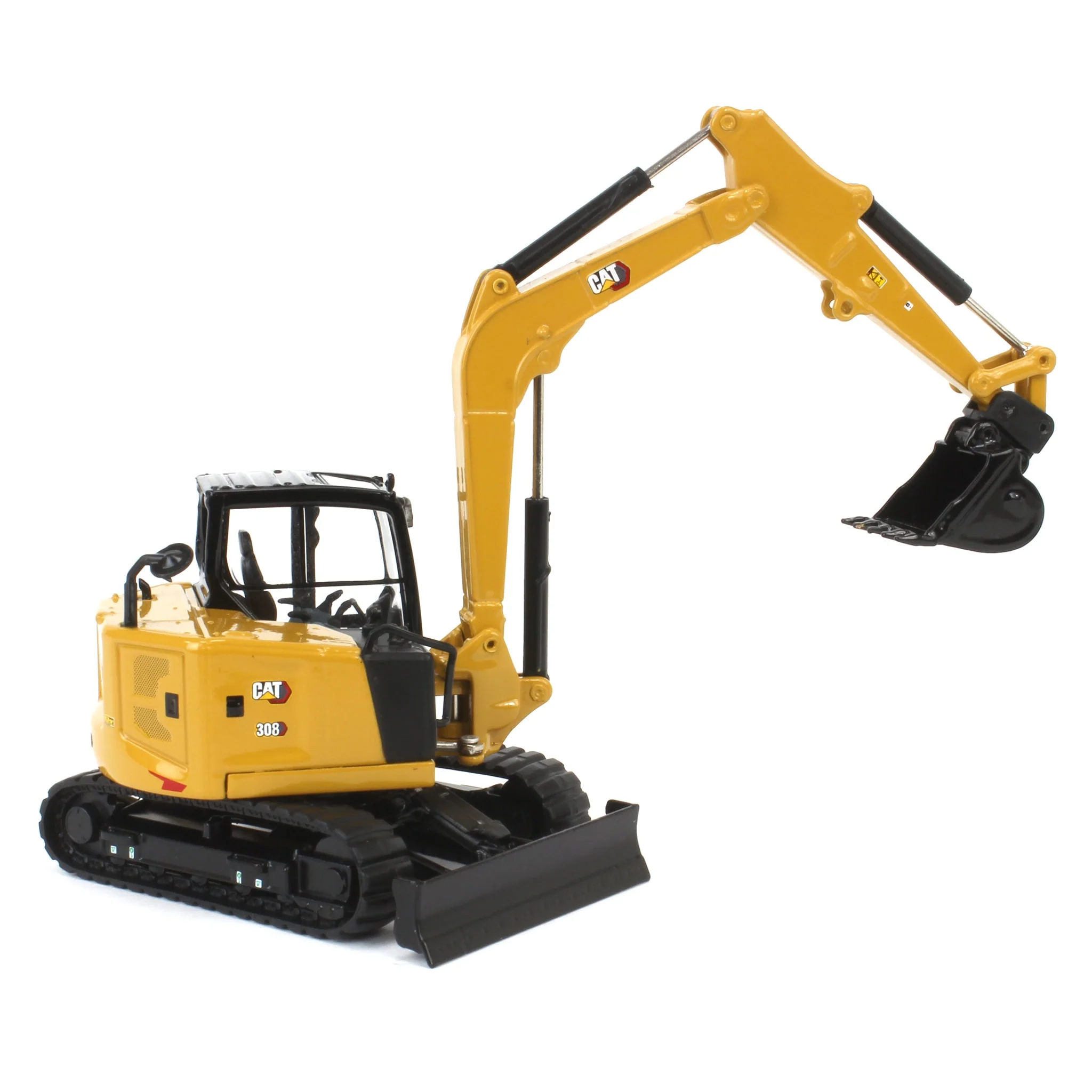 1/50 Caterpillar 308 CR Mini Hydraulic Excavator, Diecast Masters High Line Series - Image 2