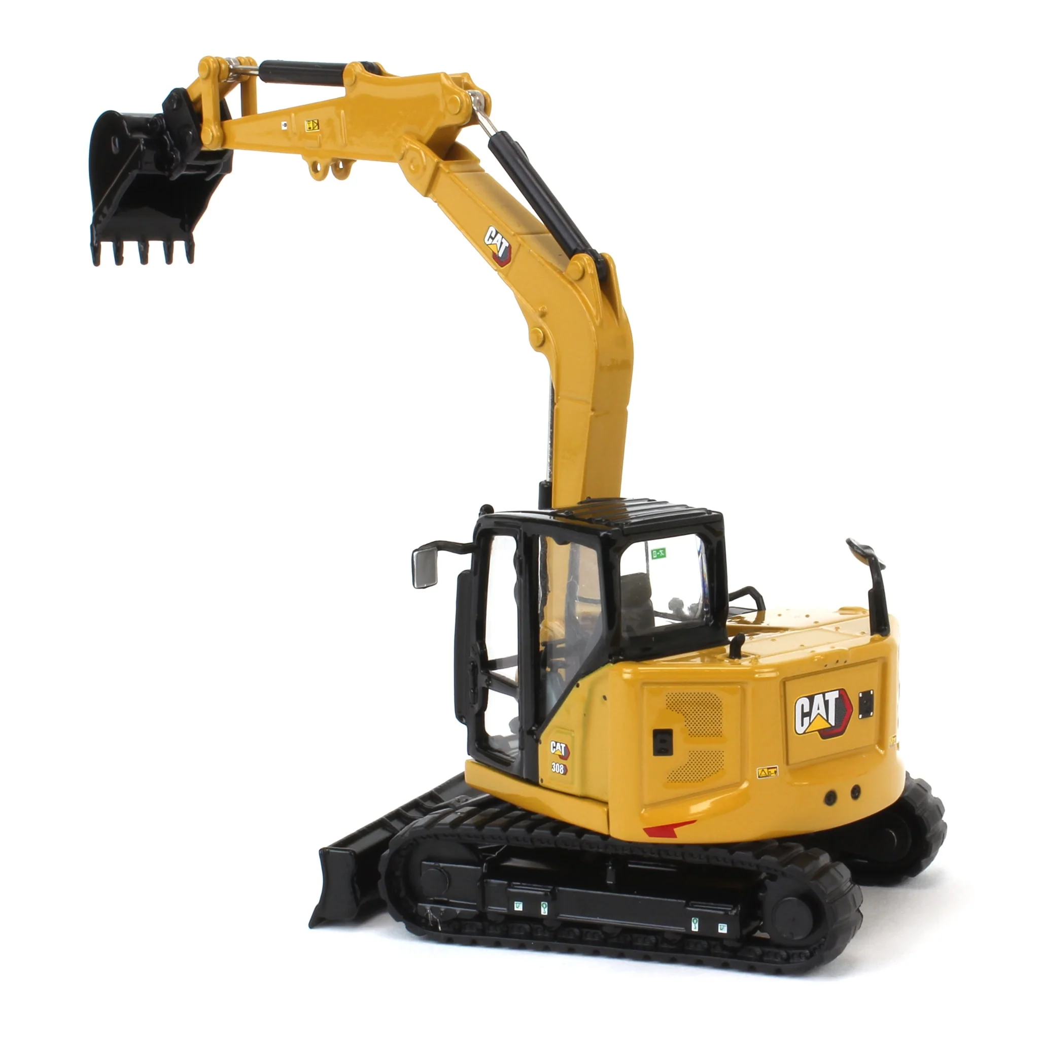 1/50 Caterpillar 308 CR Mini Hydraulic Excavator, Diecast Masters High Line Series - Image 3