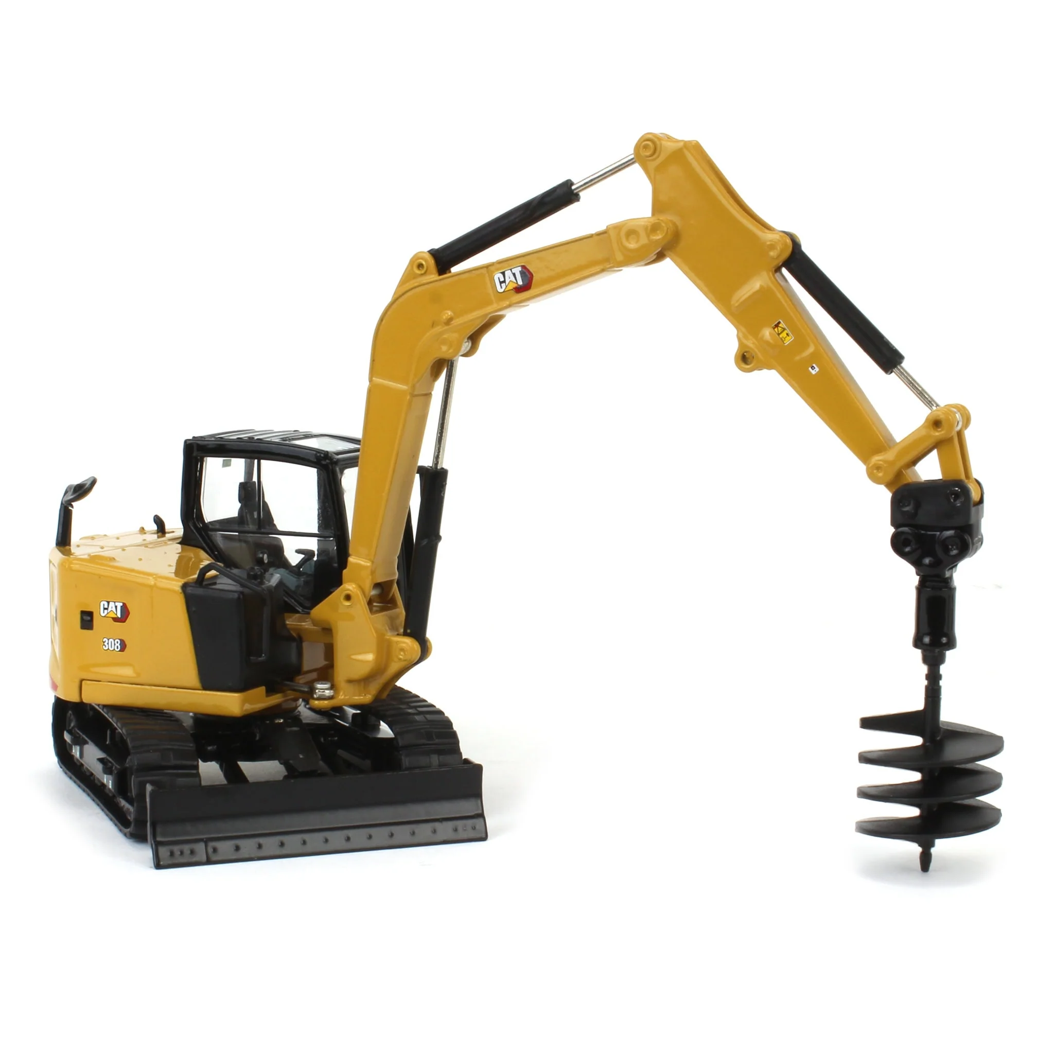 1/50 Caterpillar 308 CR Mini Hydraulic Excavator, Diecast Masters High Line Series - Image 5