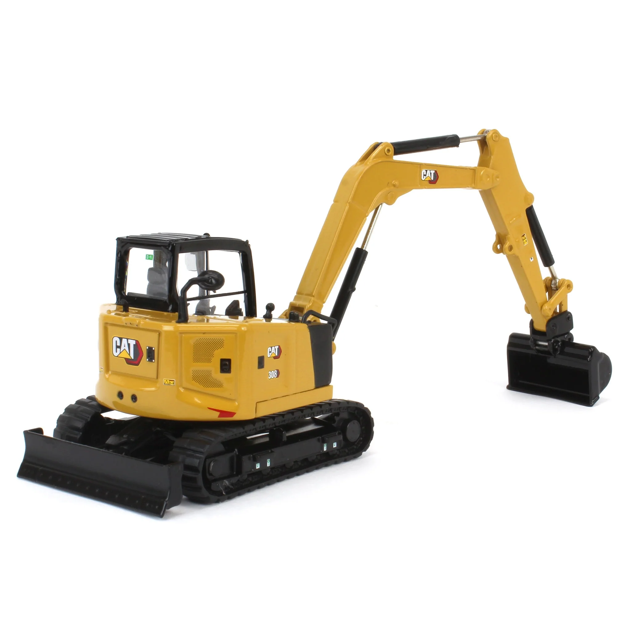 1/50 Caterpillar 308 CR Mini Hydraulic Excavator, Diecast Masters High Line Series - Image 6
