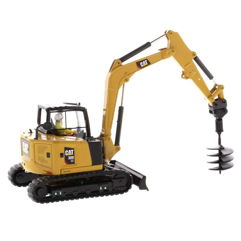 1/50 Caterpillar 309 CR Mini Hydraulic Excavator by Diecast Masters - Image 3