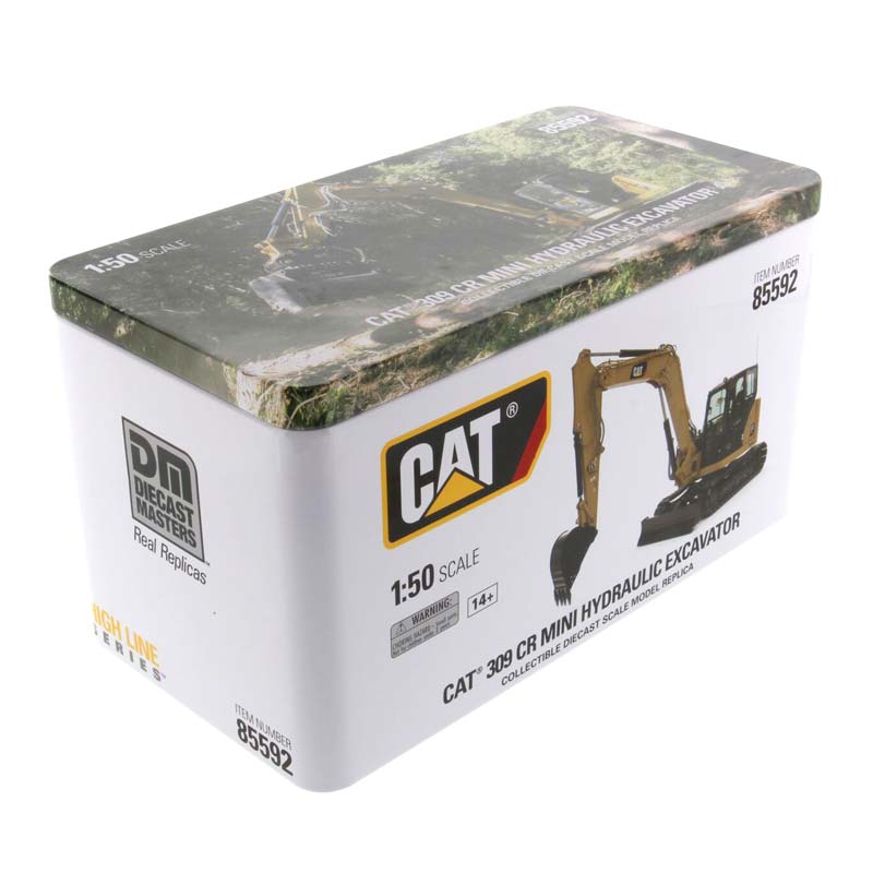 1/50 Caterpillar 309 CR Mini Hydraulic Excavator by Diecast Masters - Image 8