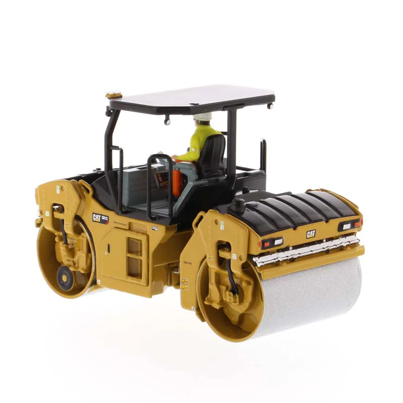 1/50 Caterpillar CB13 Tandem Vibratory Roller with ROPS, Diecast Masters High Line Series - Image 2