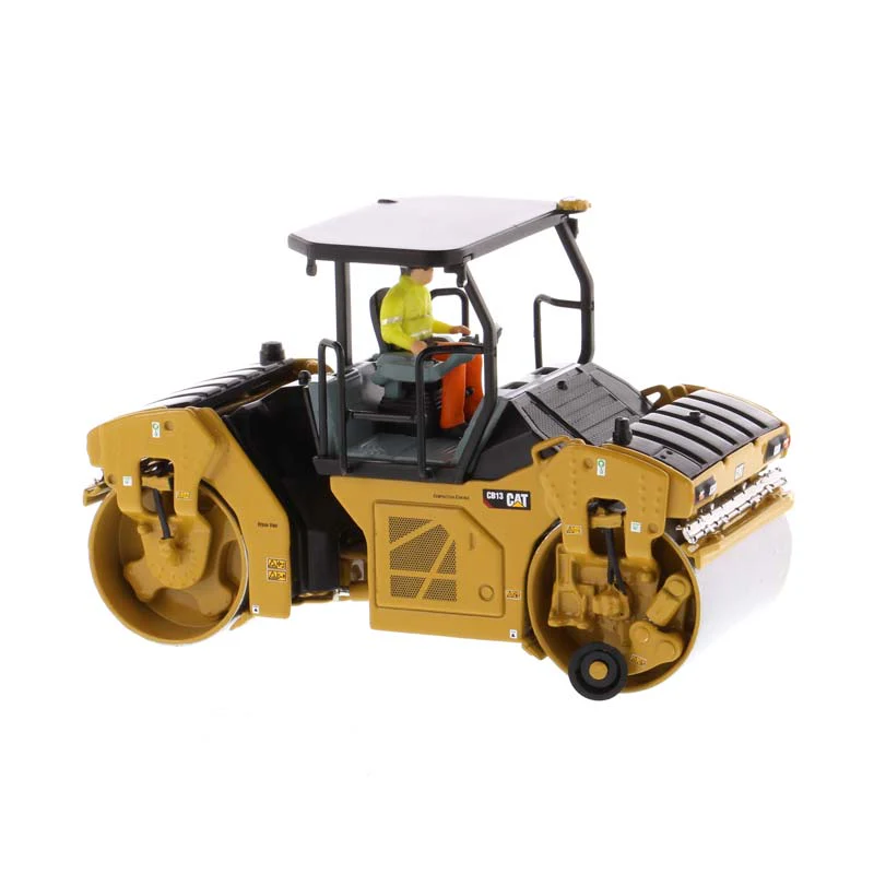 1/50 Caterpillar CB13 Tandem Vibratory Roller with ROPS, Diecast Masters High Line Series - Image 4