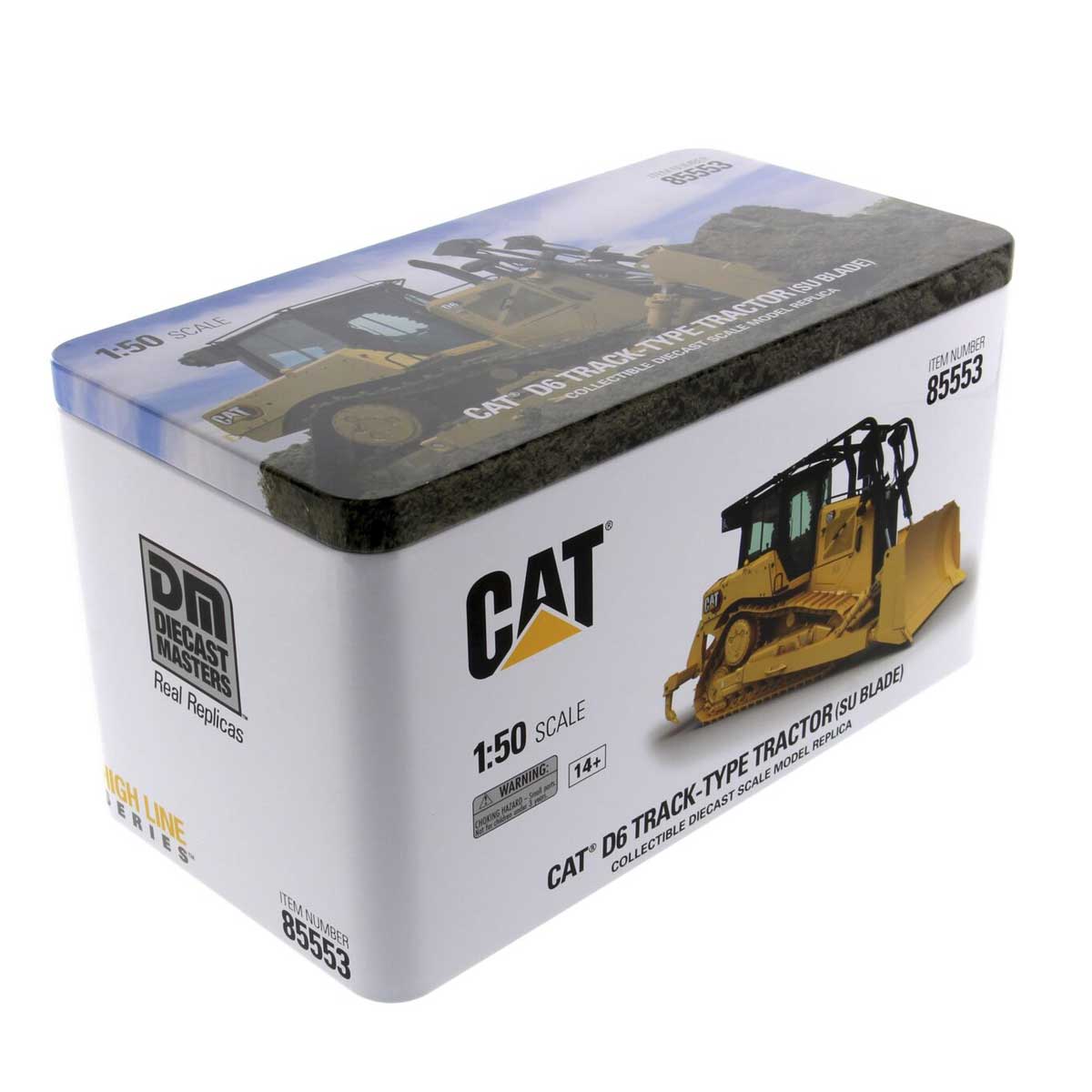 1/50 CAT D6 Track-Type Tractor with SU Blade, Diecast Masters High Line Series - Image 6