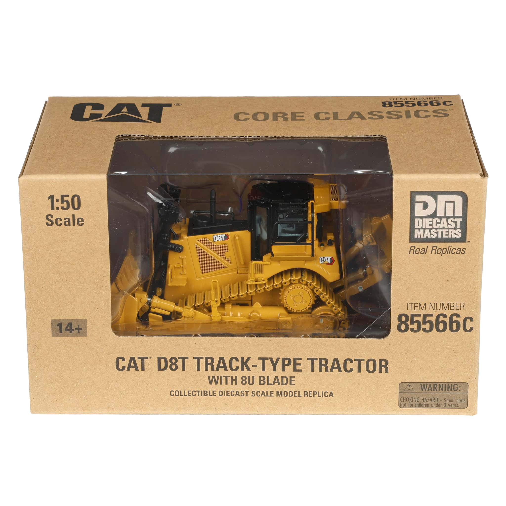 1/50 Caterpillar D8T Dozer with 8U Blade by Diecast Masters - Image 7