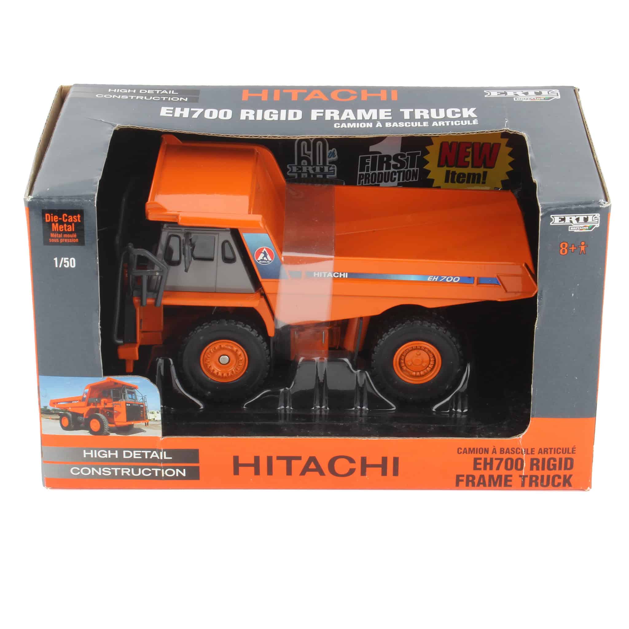 1/50 High Detail Hitachi EH700 Rigid Frame Dump Truck by ERTL
