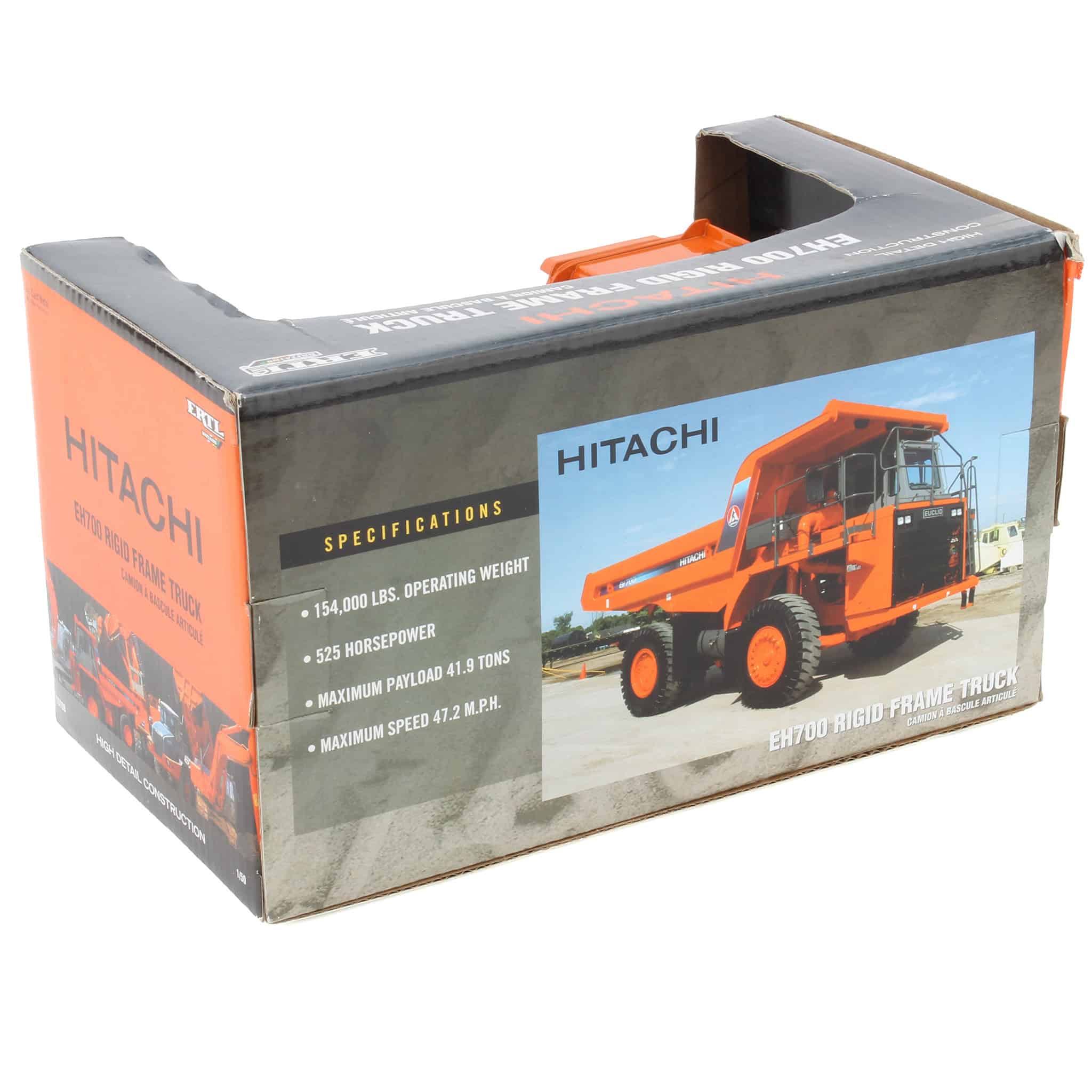 1/50 High Detail Hitachi EH700 Rigid Frame Dump Truck by ERTL - Image 2