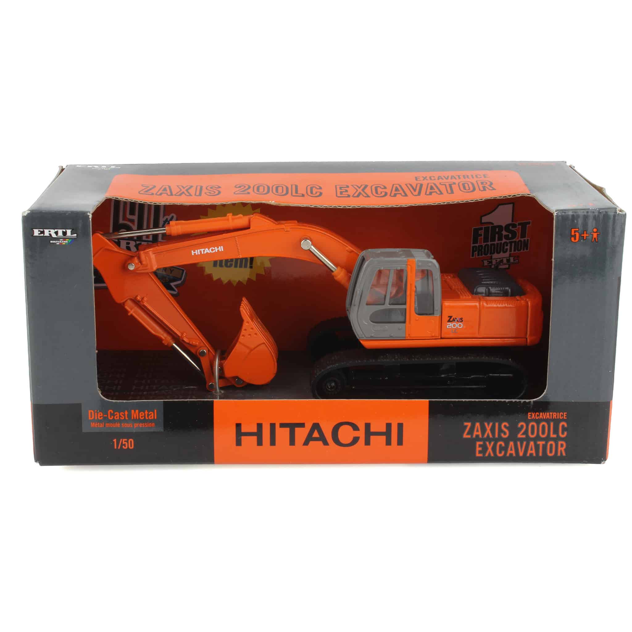 1/50 HITACHI Zaxis 200LC Excavator by ERTL