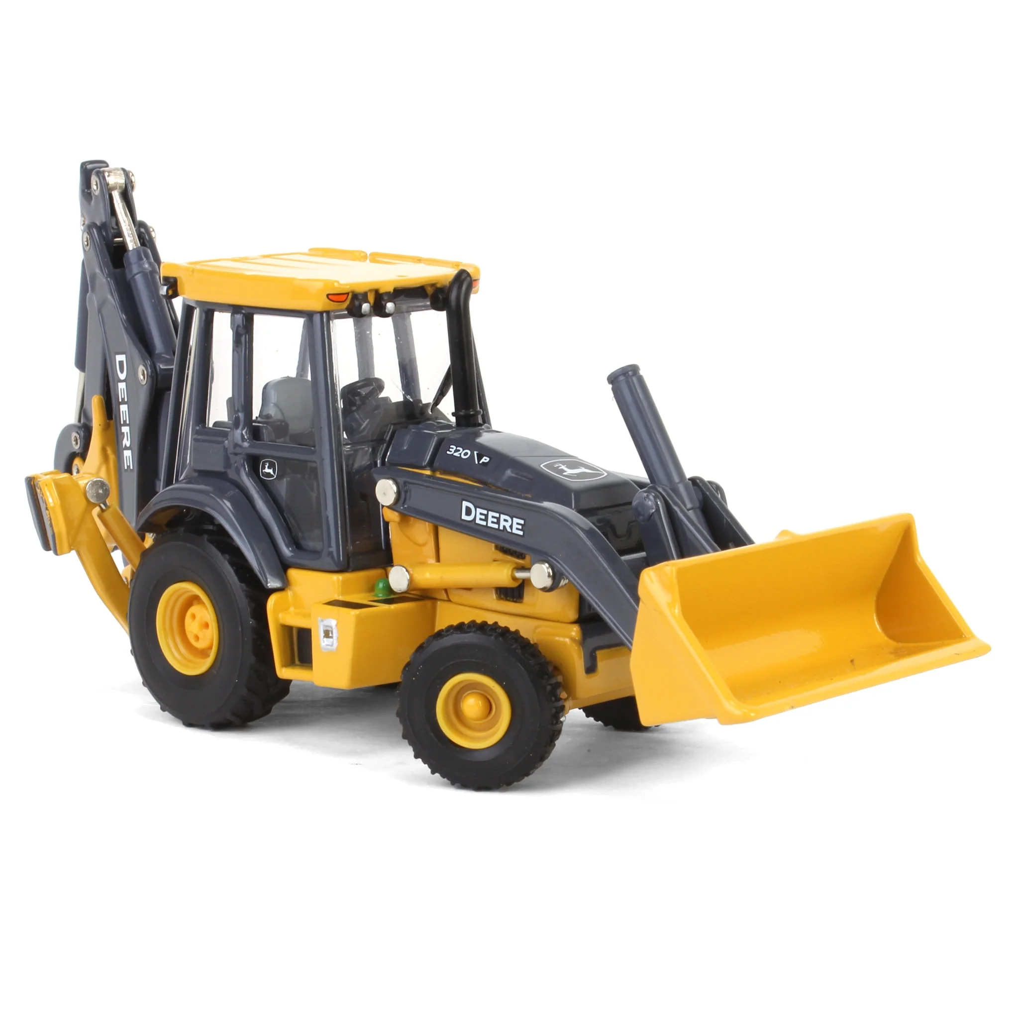 1/50 John Deere 320 P-Tier Backhoe Loader, ERTL Prestige Collection - Image 2