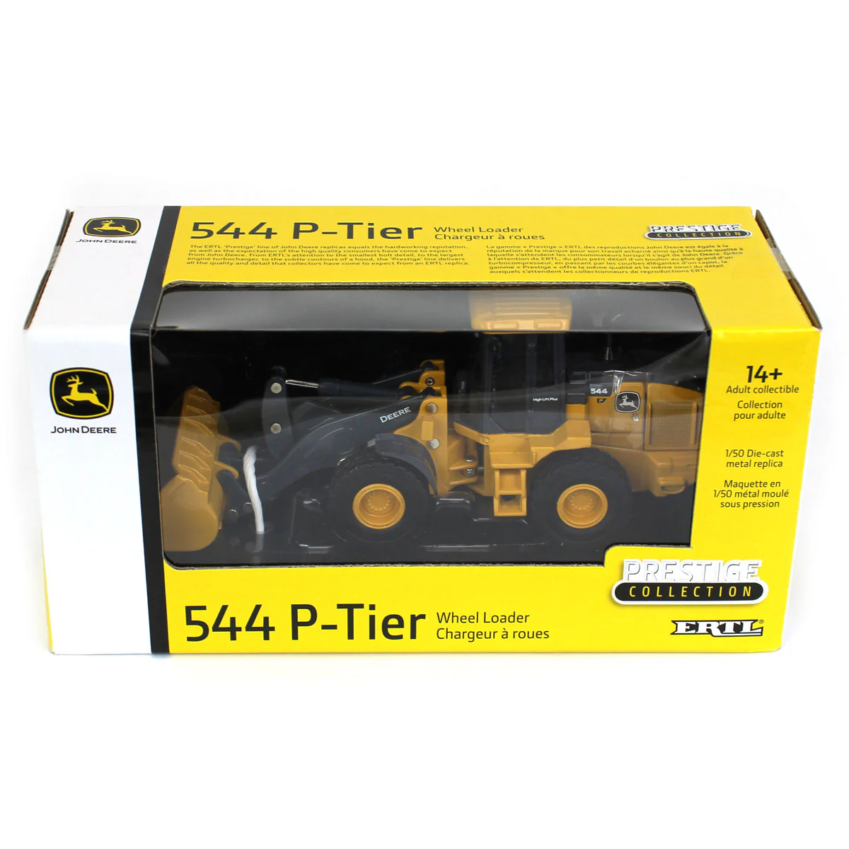1/50 John Deere 544 P-Tier Wheel Loader, ERTL Prestige Collection - Image 2