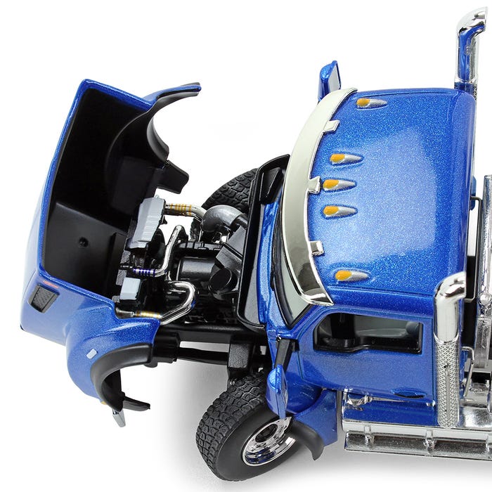 1/50 Kenworth T880, Blue, with East Genesis End Dump Trailer by First Gear - Image 3