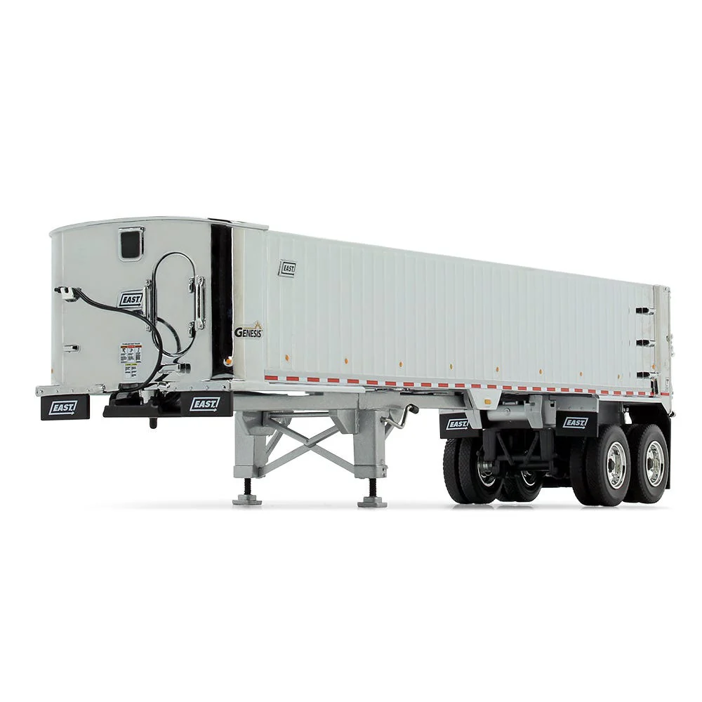 1/50 Kenworth T880, Burnt Orange and Chrome, with East Genesis End Dump Trailer by First Gear - Image 5