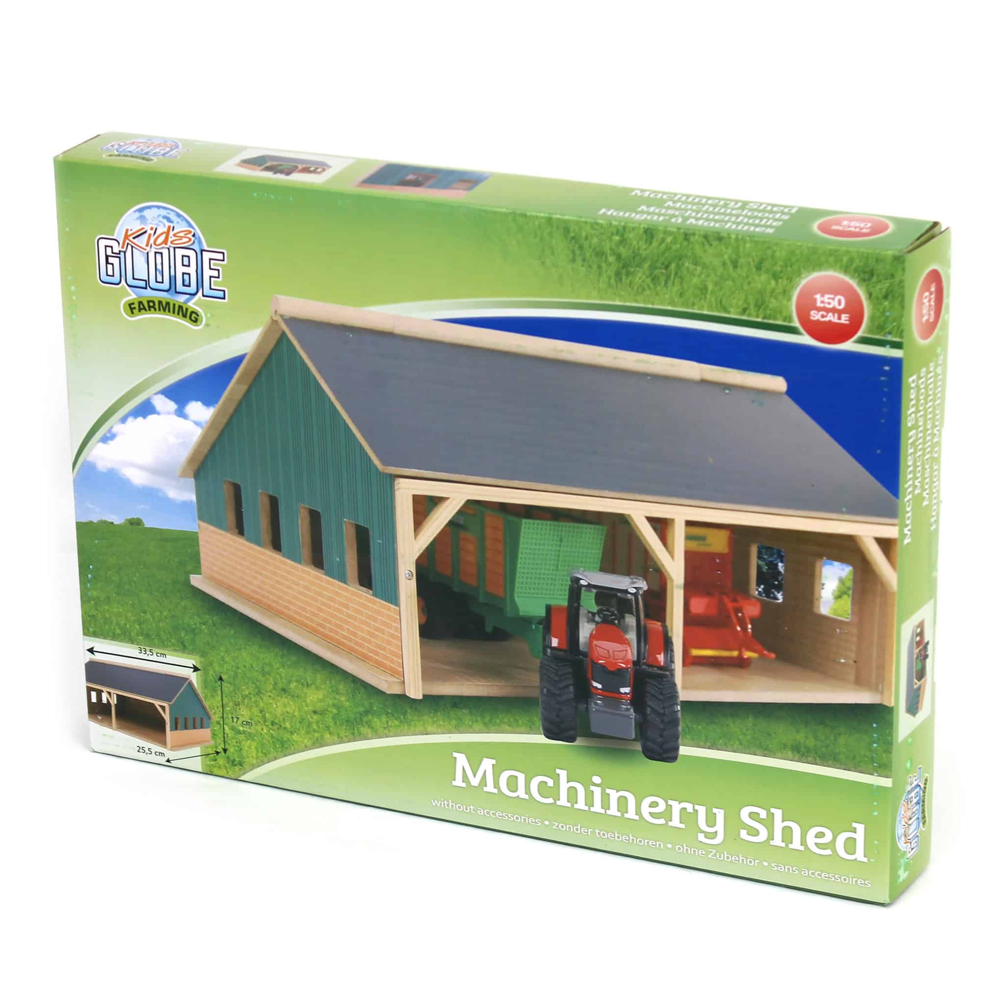 1/50 Kids Globe Wooden Farm Shed - Image 4