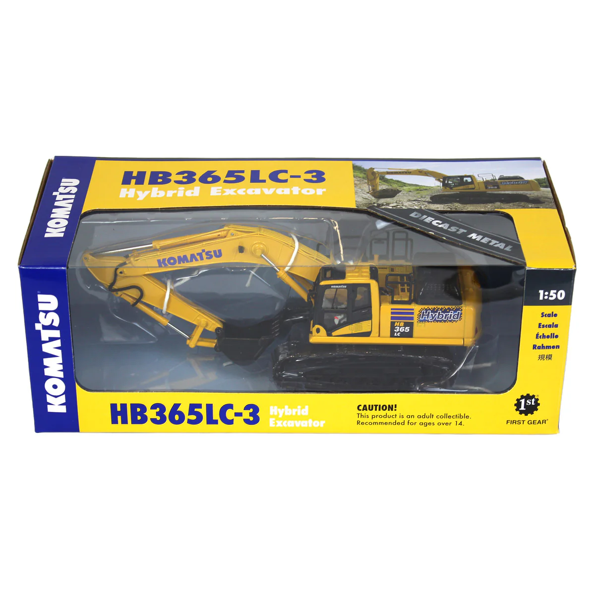 1/50 Komatsu HB365LC-3 Hybrid by First Gear - Image 2