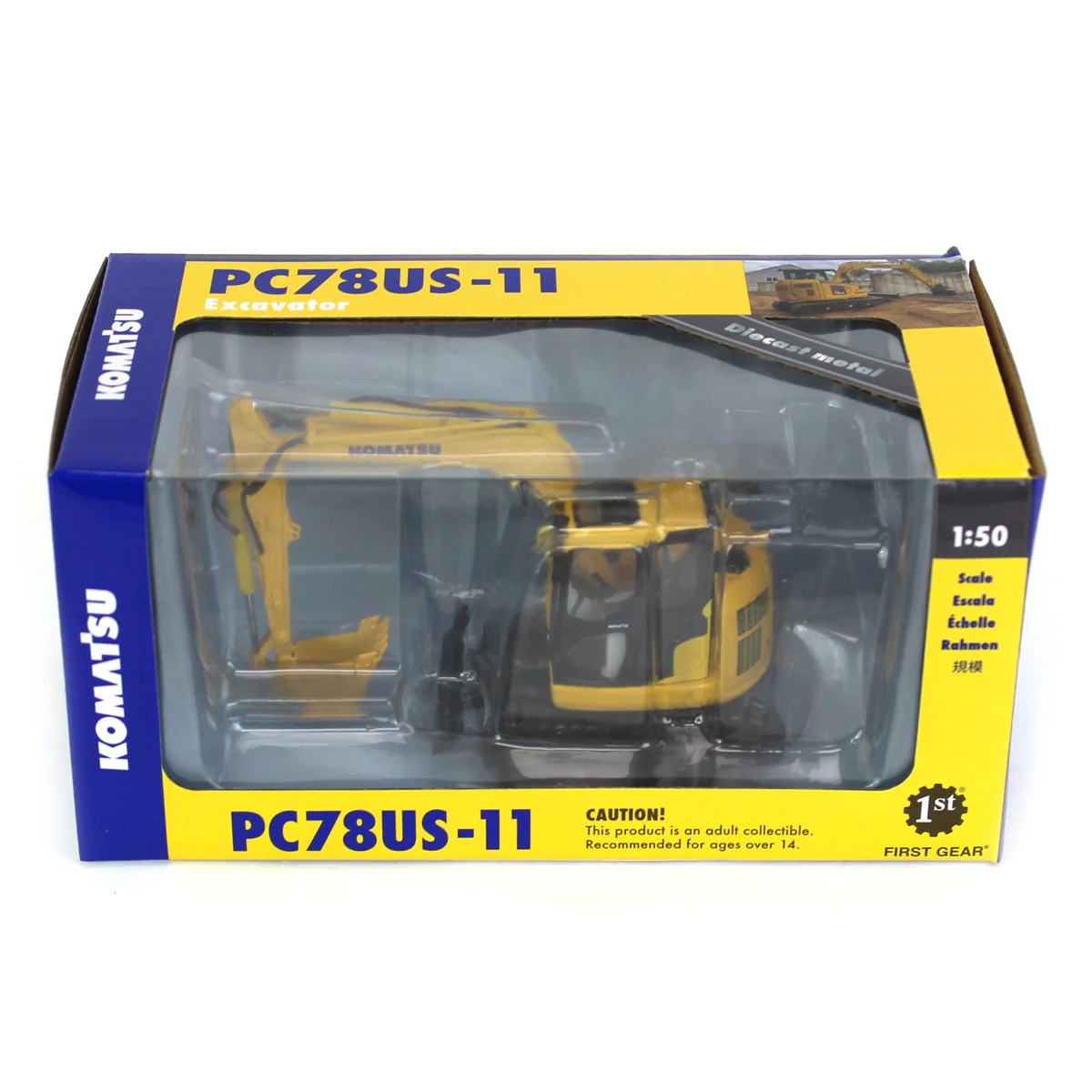 1/50 Komatsu PC78US-11 Excavator - Image 7