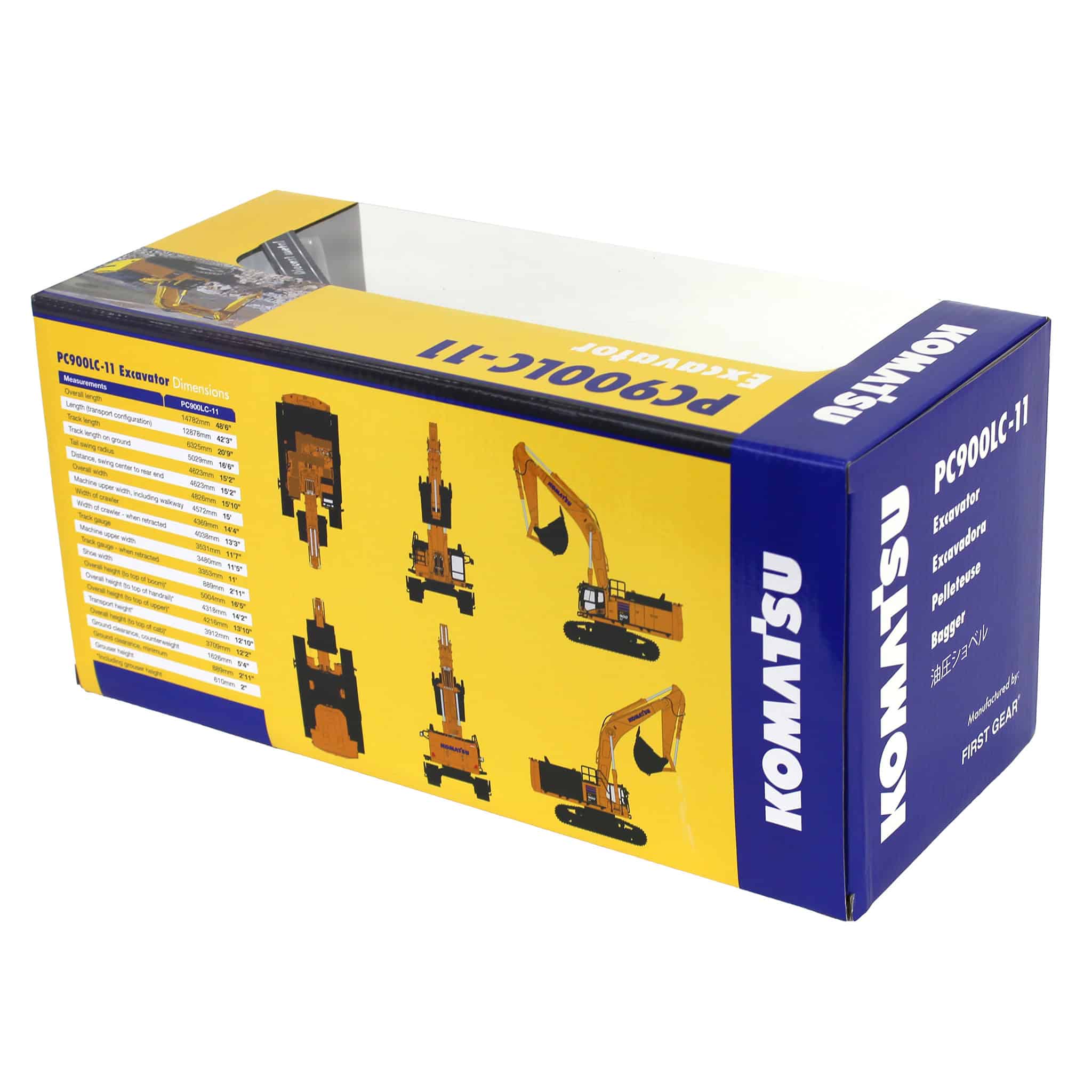 1/50 Komatsu PC900LC-11 Excavator by First Gear - Image 8