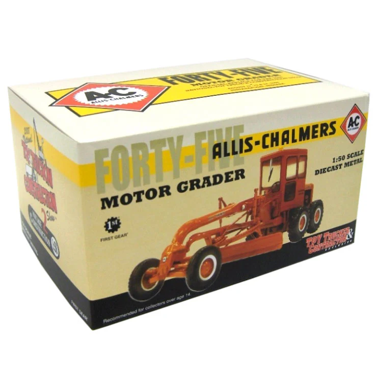 1/50 Limited Edition Allis Chalmers Forty-Five Motor Grader, 2008 National Toy Truck 'N Construction Show - Image 4