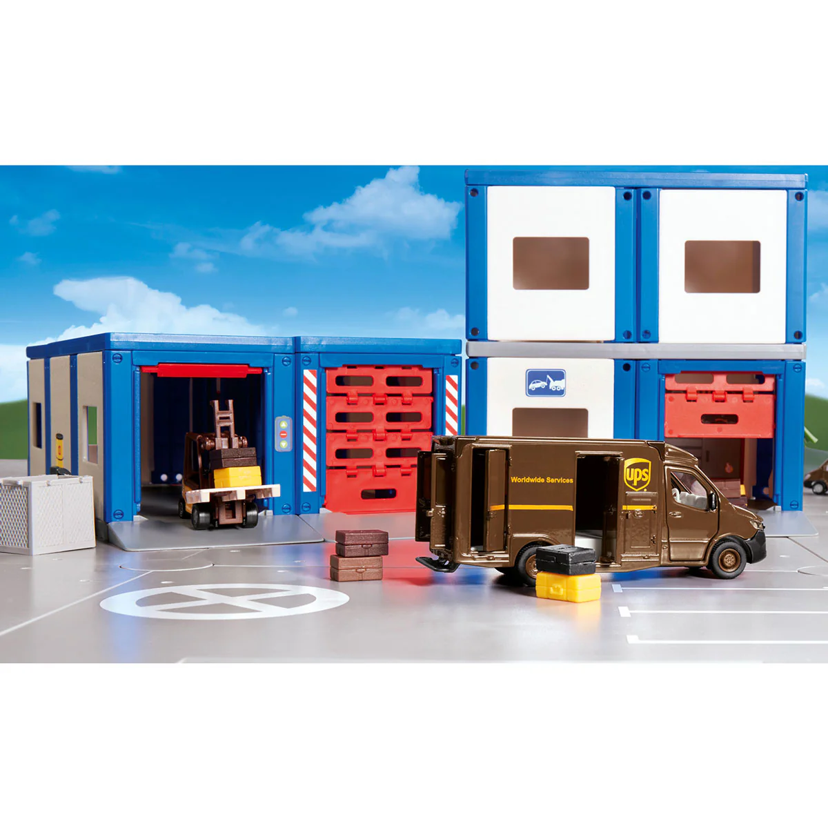 1/50 Mercedes-Benz Sprinter UPS Parcel Service Delivery Box Truck - Image 3