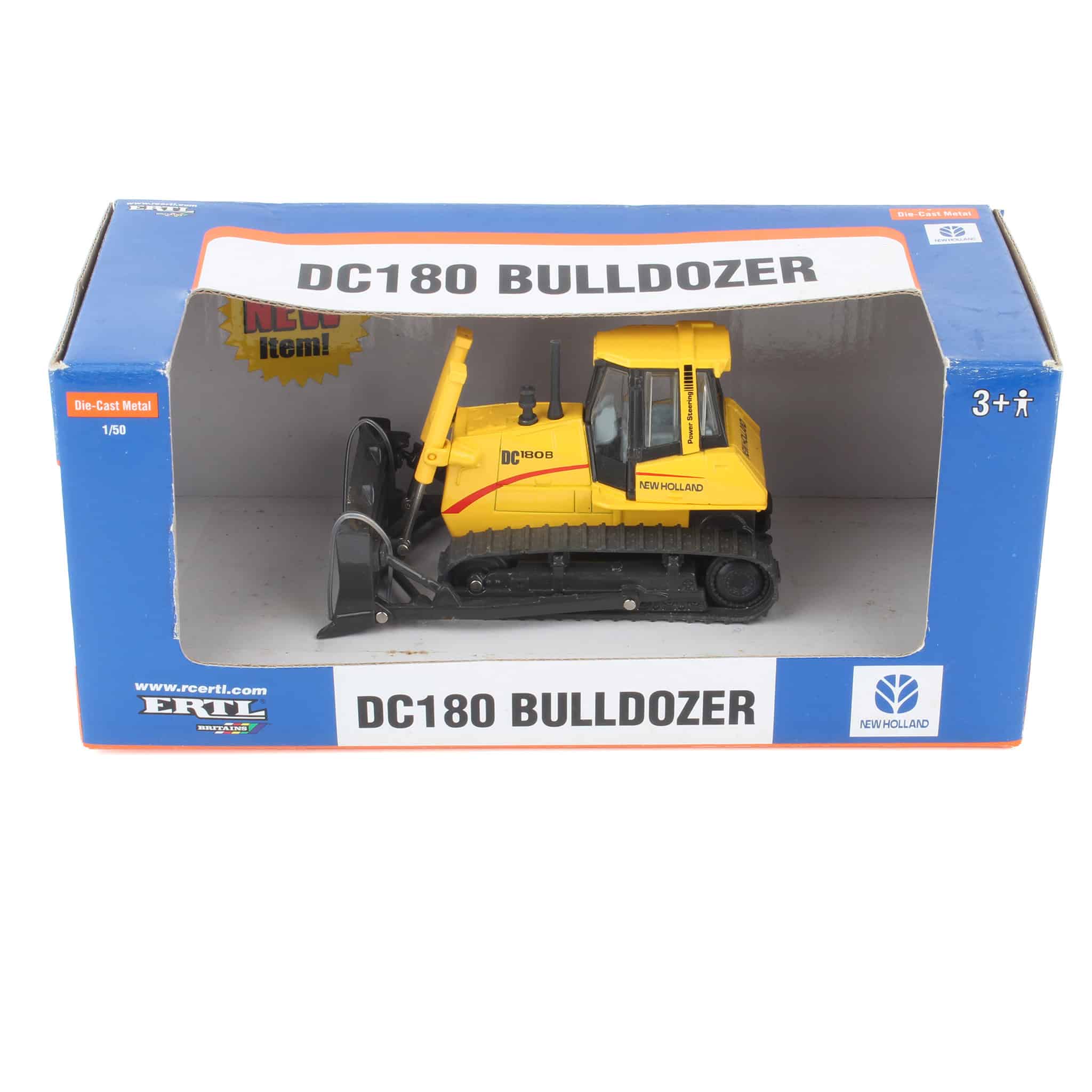 1/50 New Holland DC180 Bulldozer with Rubber Tracks by ERTL