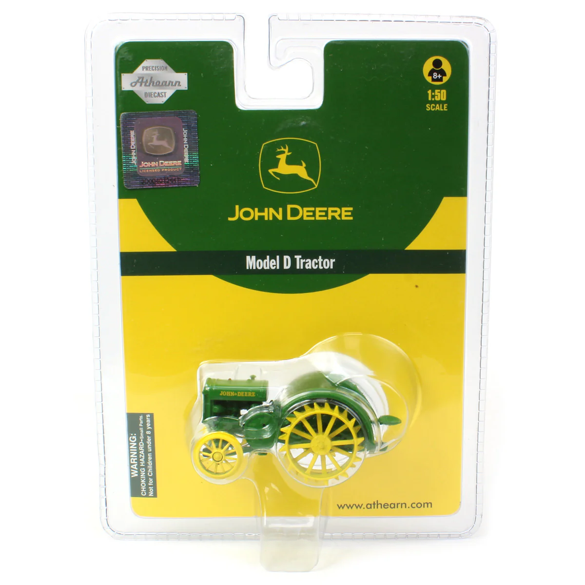1/50 O Gauge John Deere Model D Tractor by Athearn - Image 6