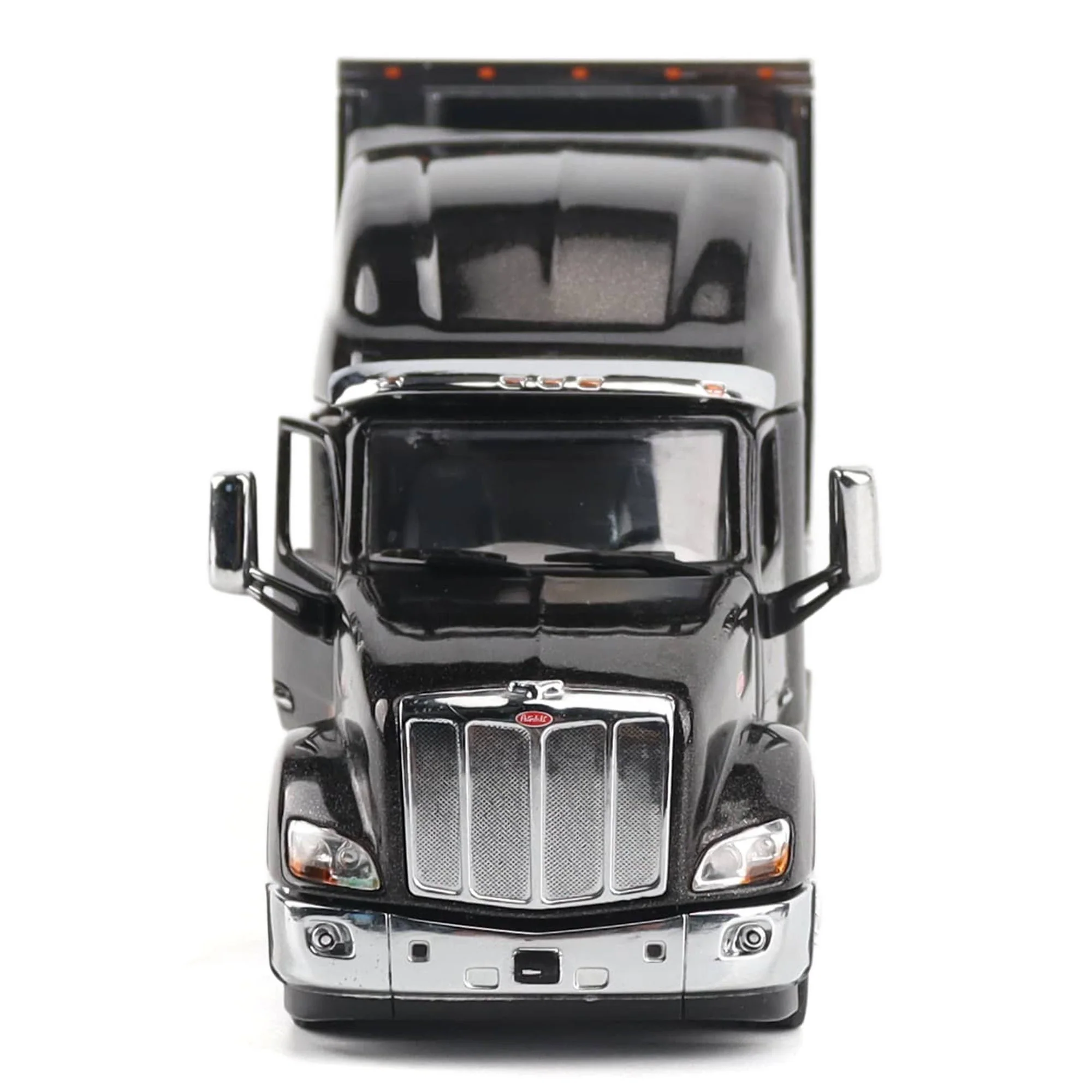 1/50 Peterbilt 579 Ultra Loft Semi Truck with CAT Mural Box Trailer by Diecast Masters - Image 2