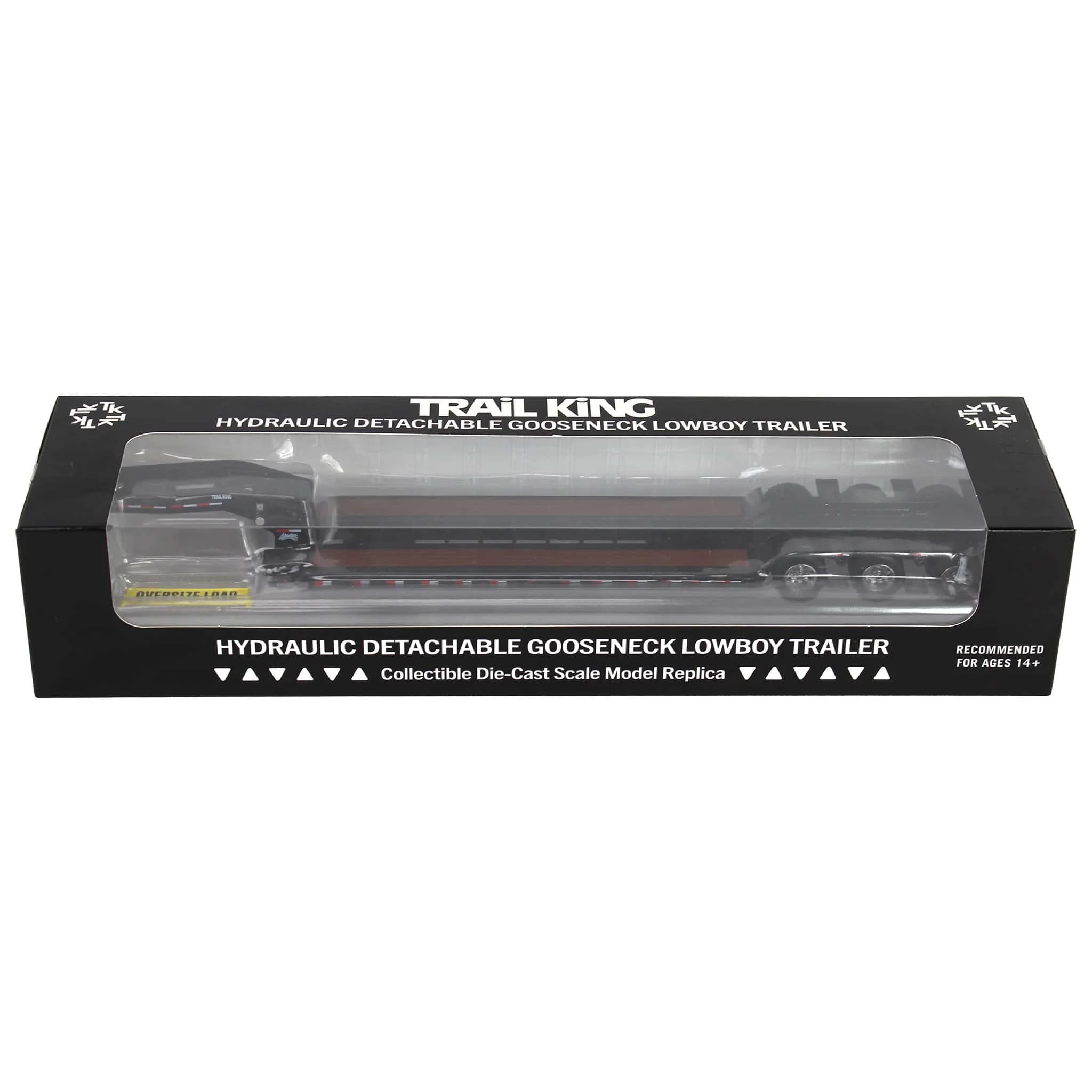 1/50 Trail King TK120 HDG Lowboy Trailer (Black Regular Version) - Image 10